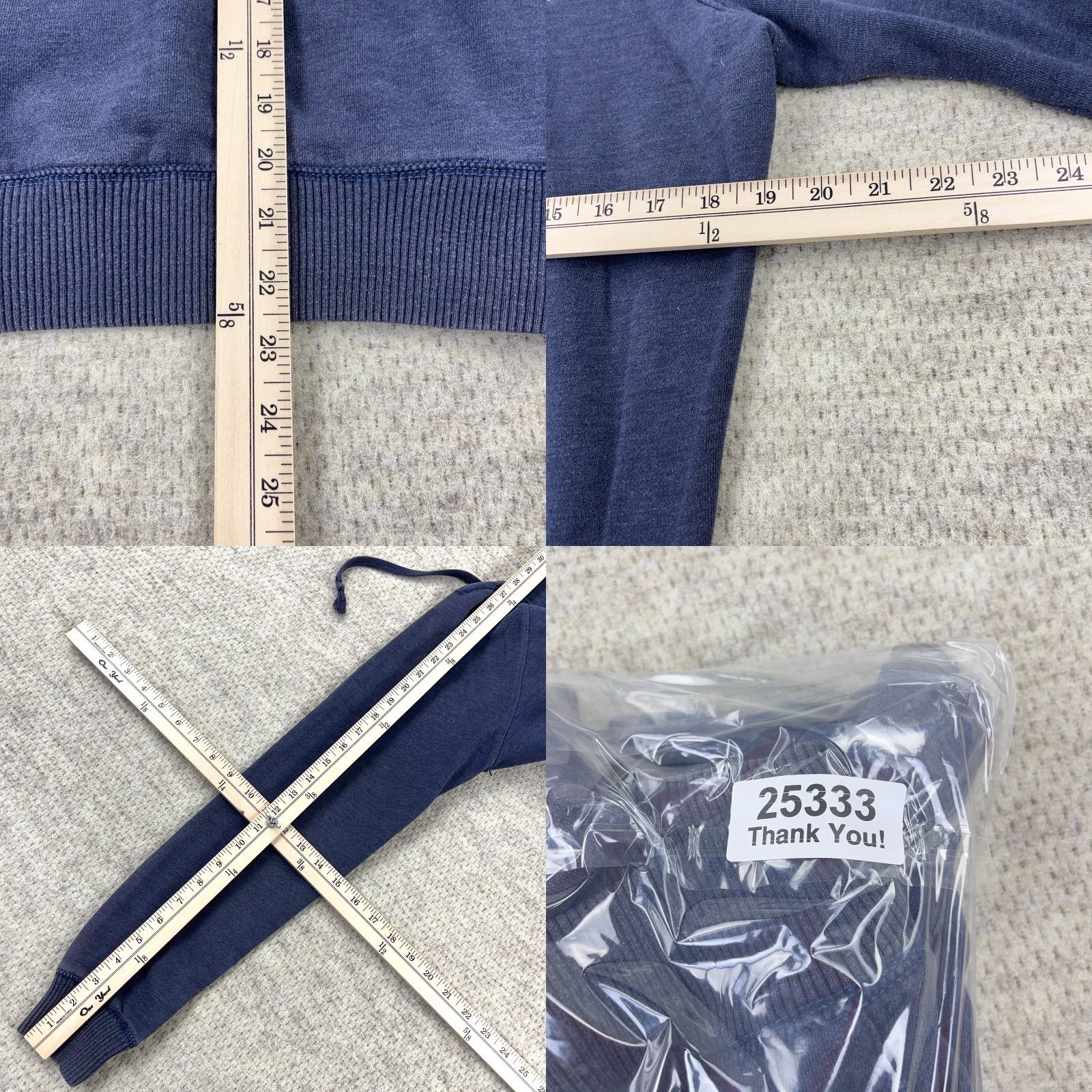 American Eagle Outfitters VINTAGE American Eagle Outfitters Hoodie Women L Blue Sun Faded Spell Out AEO 77 90s Modern Preppy Size L / US 10 / IT 46 - 8 Thumbnail