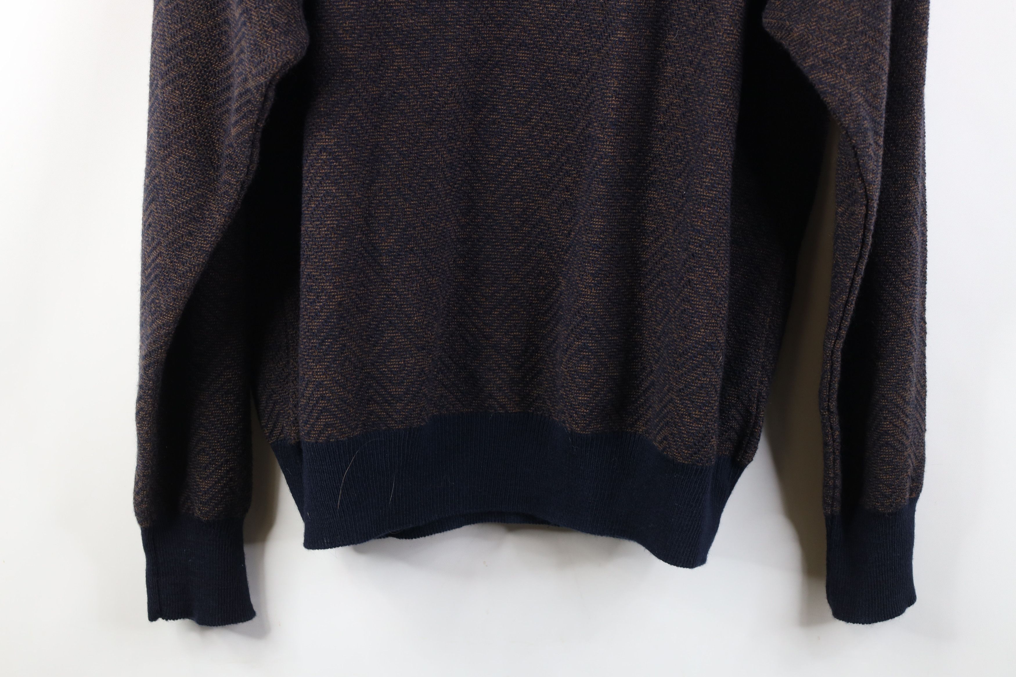 Vintage Vintage 90s Streetwear Knit Collared Pullover Sweater Size US XL / EU 56 / 4 - 11 Thumbnail