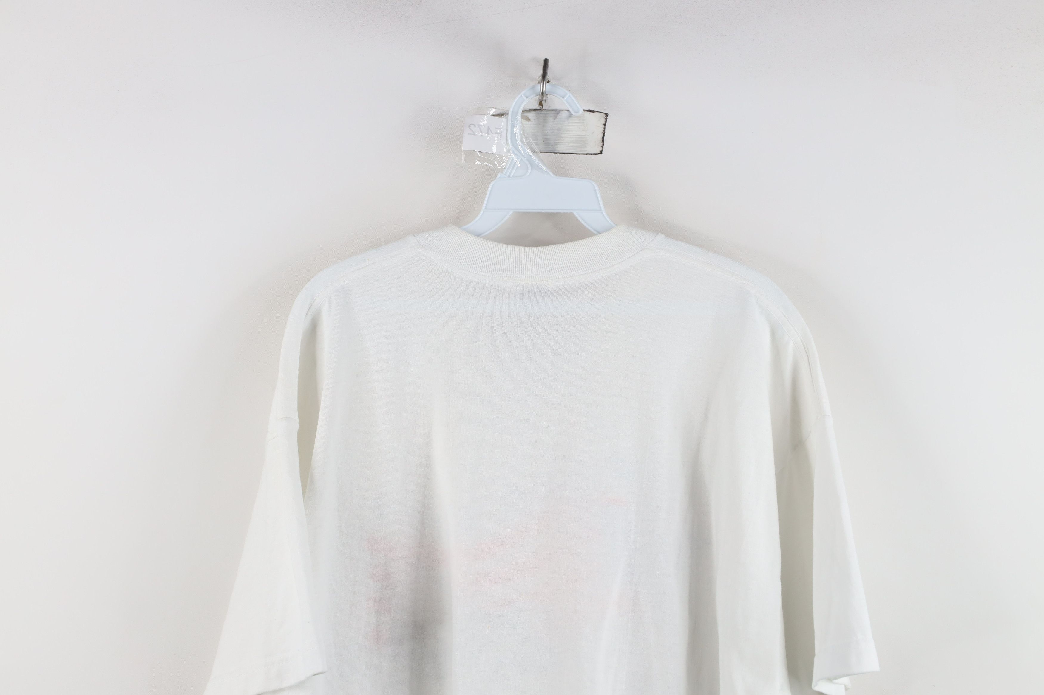 Vintage Vintage 90s Streetwear City Cloggers Tap Dance T-Shirt White Size US XXL / EU 58 / 5 - 12 Thumbnail