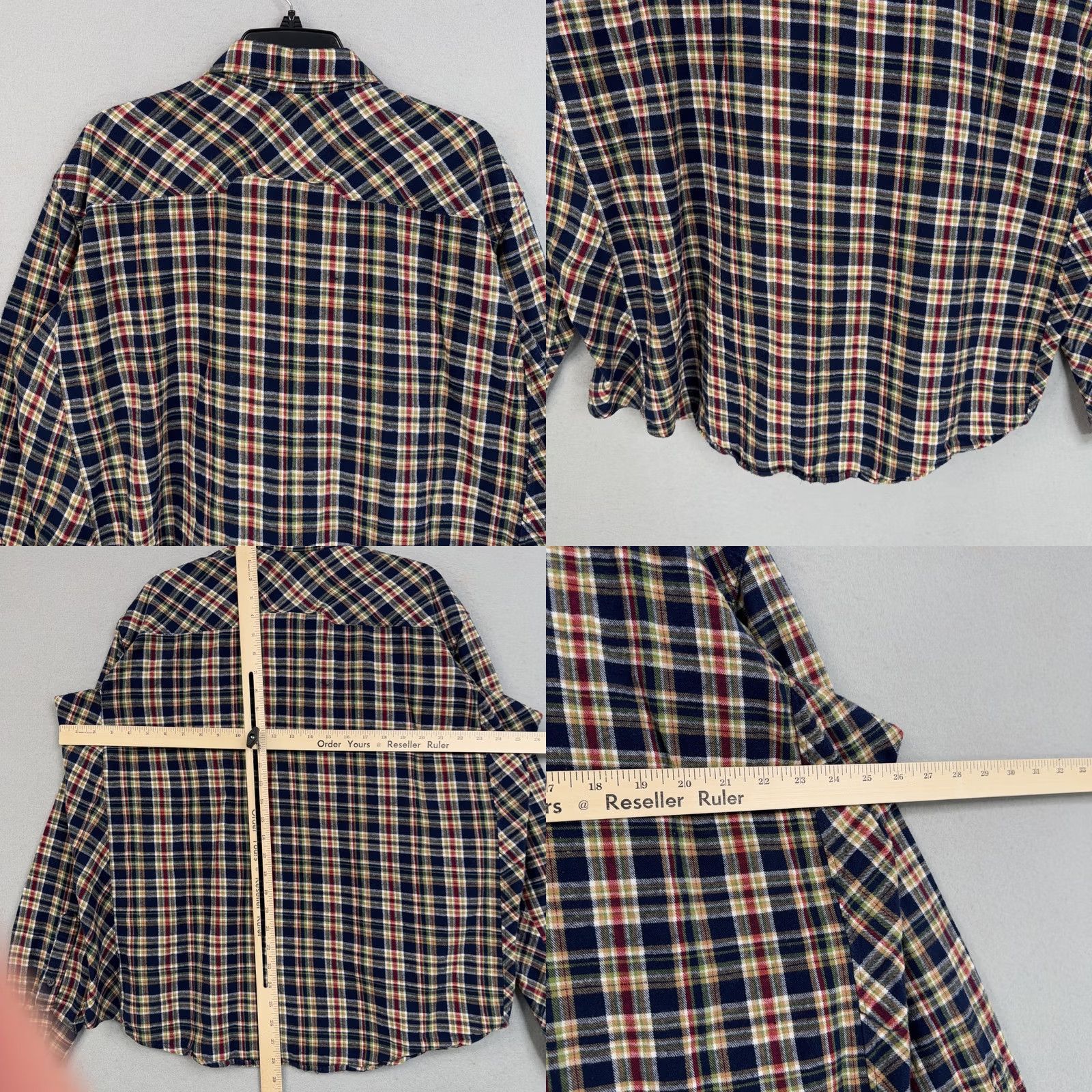 Vintage Moosejaw Shirt Mens XL Blue Plaid Flannel Button-Up Casual Workwear Outdoors Size US XL / EU 56 / 4 - 8 Thumbnail