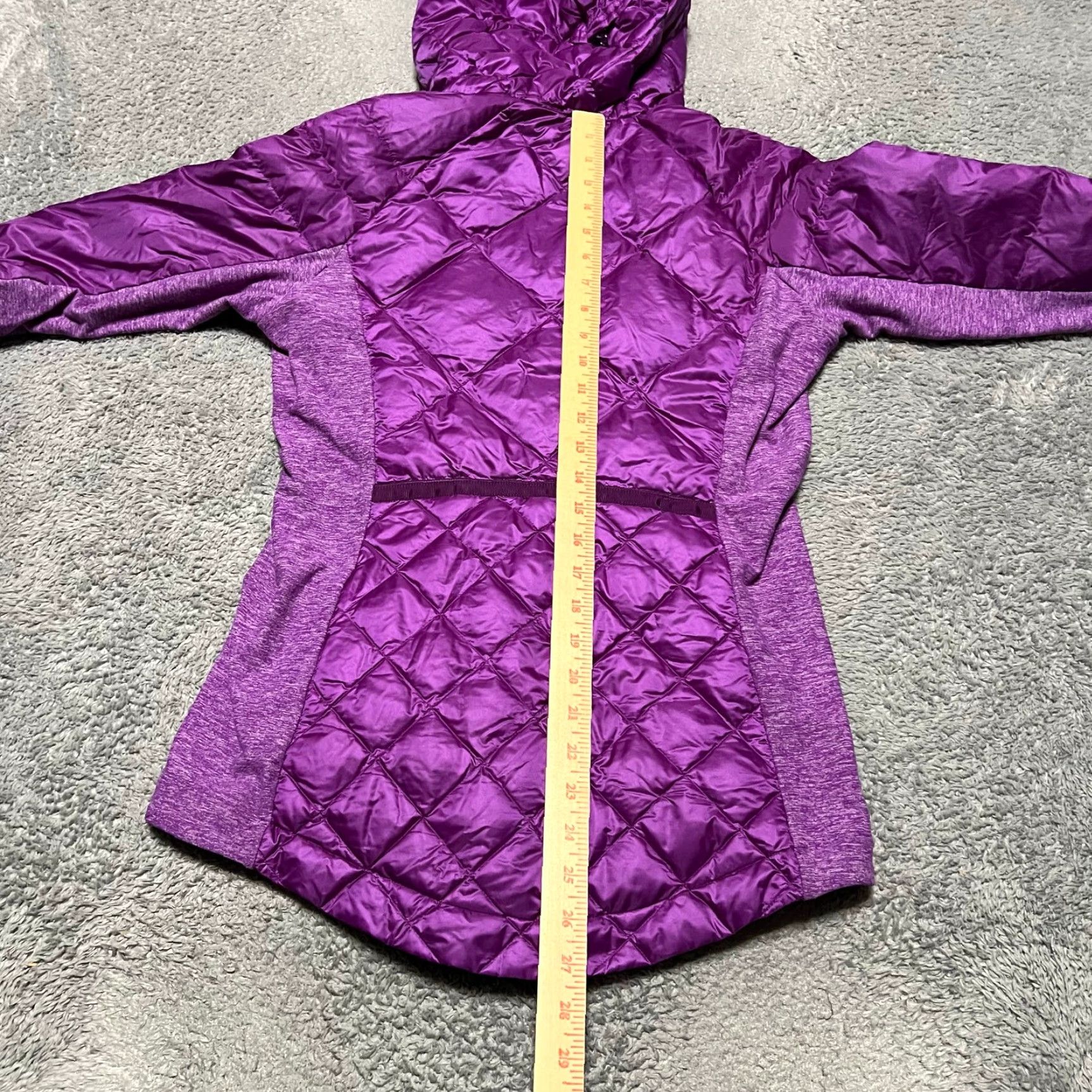 Lululemon Lululemon Jacket Puffer Coat Womens 8 Hooded Purple Down For A Run Coat Womens 8 Purple Puffer Jacket Hooded Size M / US 6-8 / IT 42-44 - 5 Thumbnail