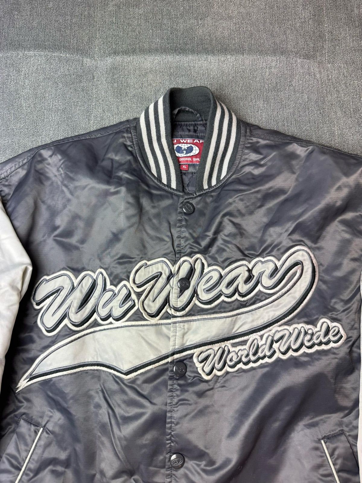 Japanese Brand × Wu-Tang Clan WU TANG CLAN VARSITY JACKET Size US XL / EU 56 / 4 - 4 Thumbnail