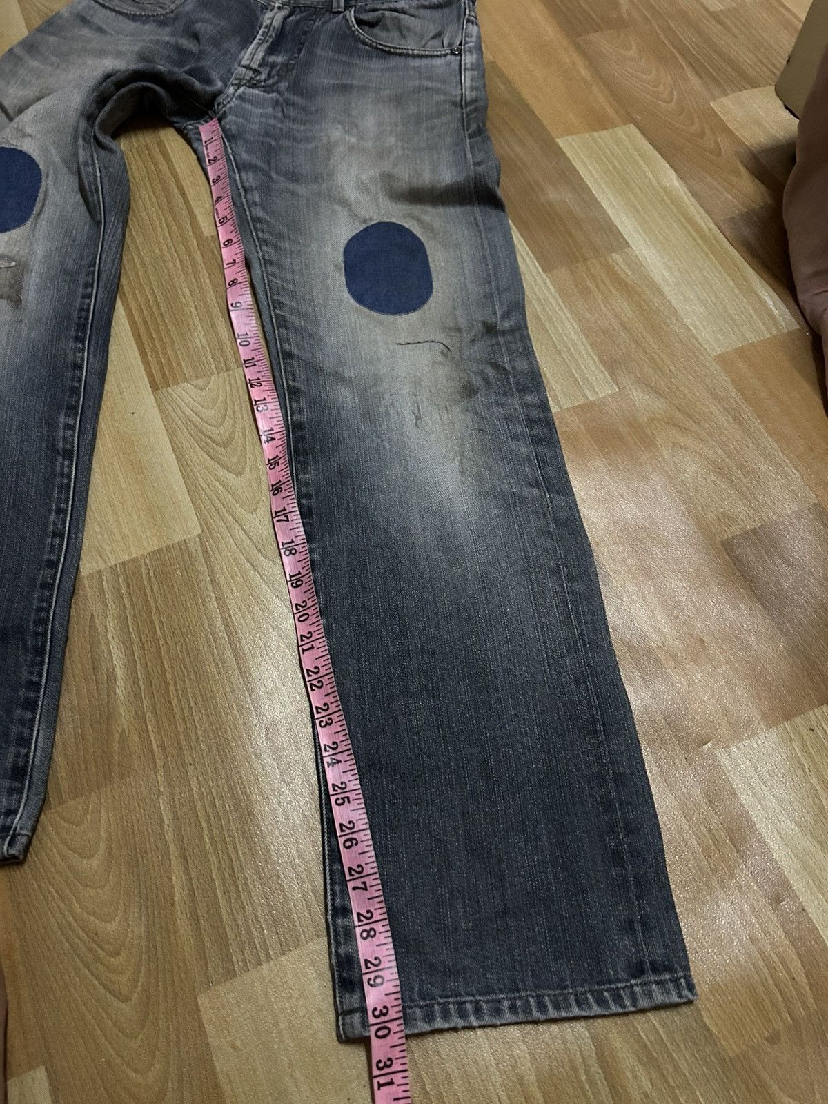 Burberry × Designer 💥BURBERRY LONDON PATCH DISTRESSED Size US 29 - 10 Thumbnail
