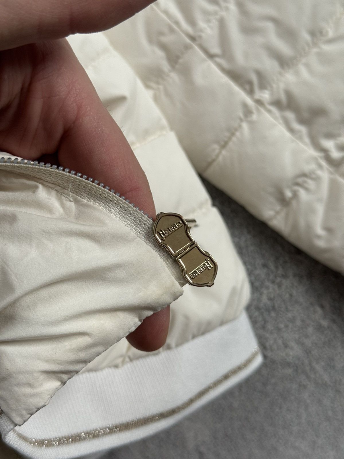 Herno HERNO Taupe Quilted Techno Down Jacket Filled Puffer Coat 42 Size M / US 6-8 / IT 42-44 - 7 Thumbnail