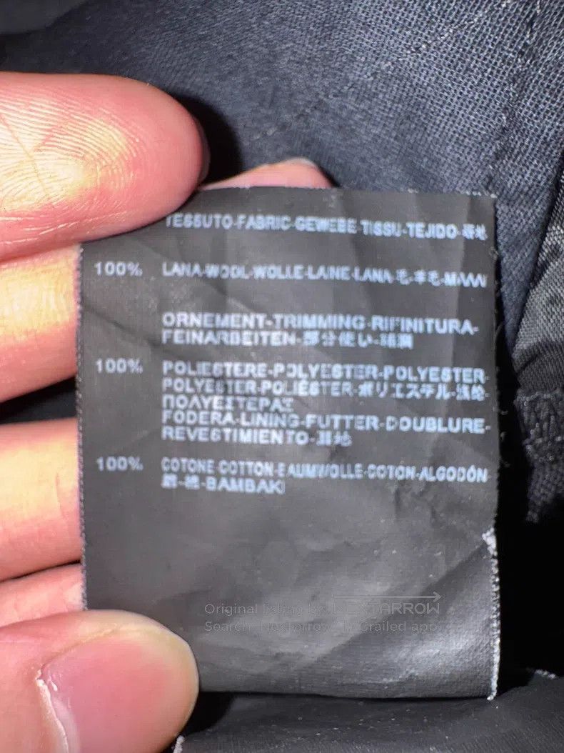 Saint Laurent Paris Saint Laurent Paris Black Samurai Satin Smoking Trousers Size US 30 / EU 46 - 8 Thumbnail