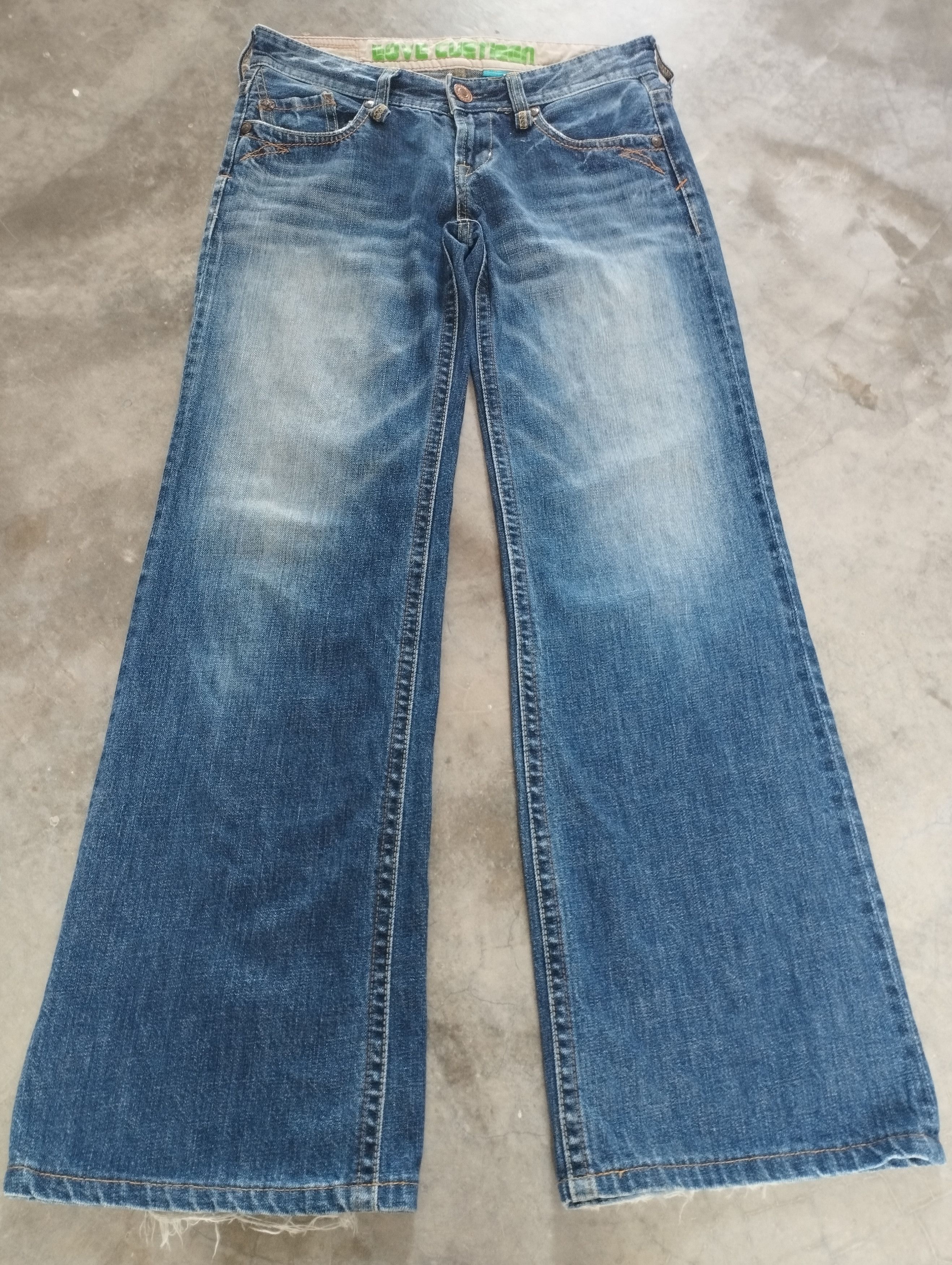 Tornado Mart Super Flare Jeans Japanese Sweet Camel Baggy Jeans Size US 28 / EU 44 - 1 Thumbnail