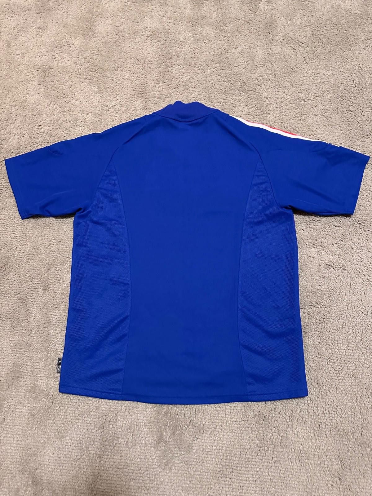 Adidas FRANCE NATIONAL TEAM 2002/2003 HOME FOOTBALL SHIRT ADIDAS Size US L / EU 52-54 / 3 - 8 Thumbnail