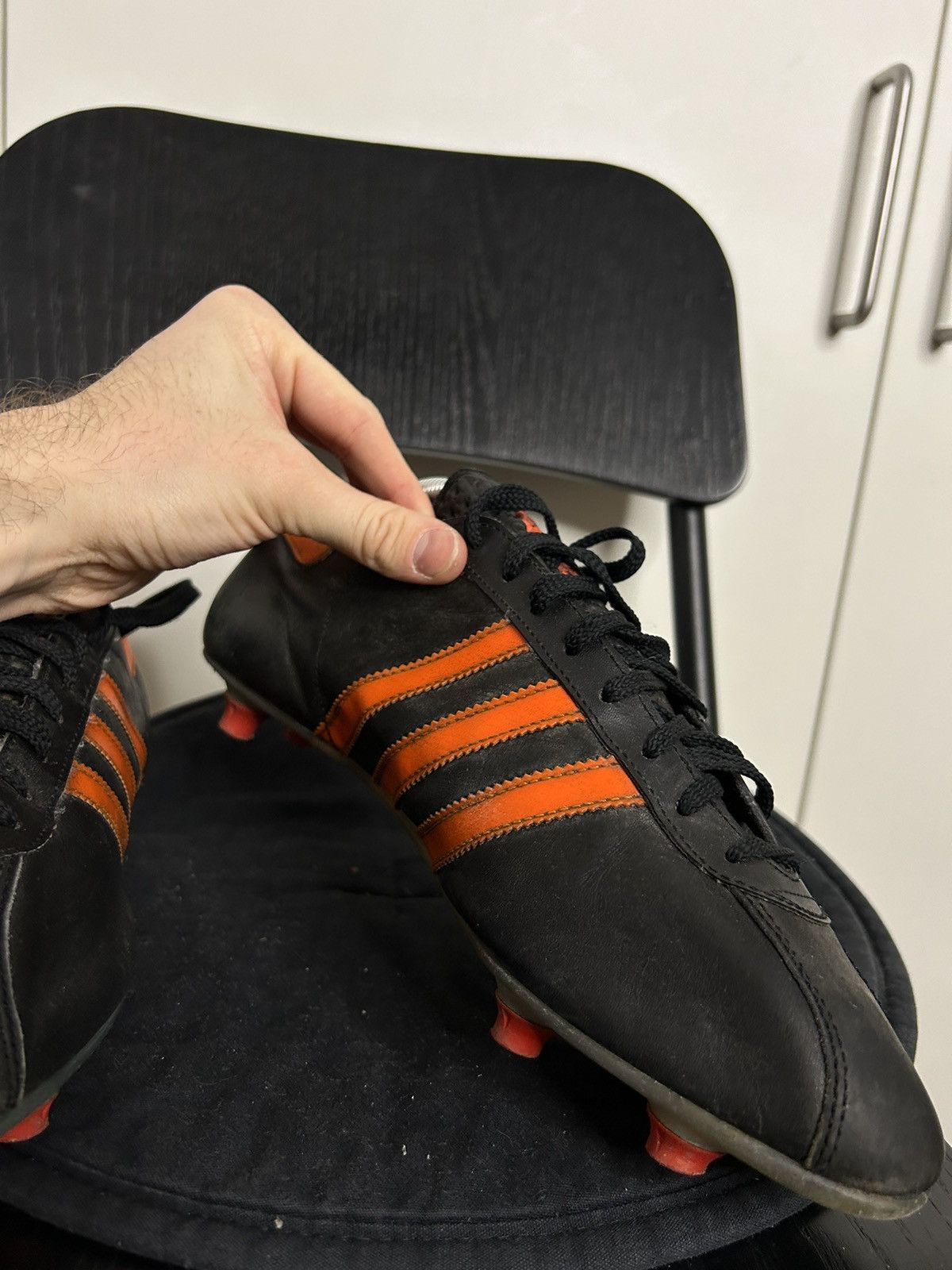 Adidas × Vintage Vintage Rare Adidas INTER Football Boots made in west German Size US 10.5 / EU 43-44 - 9 Thumbnail