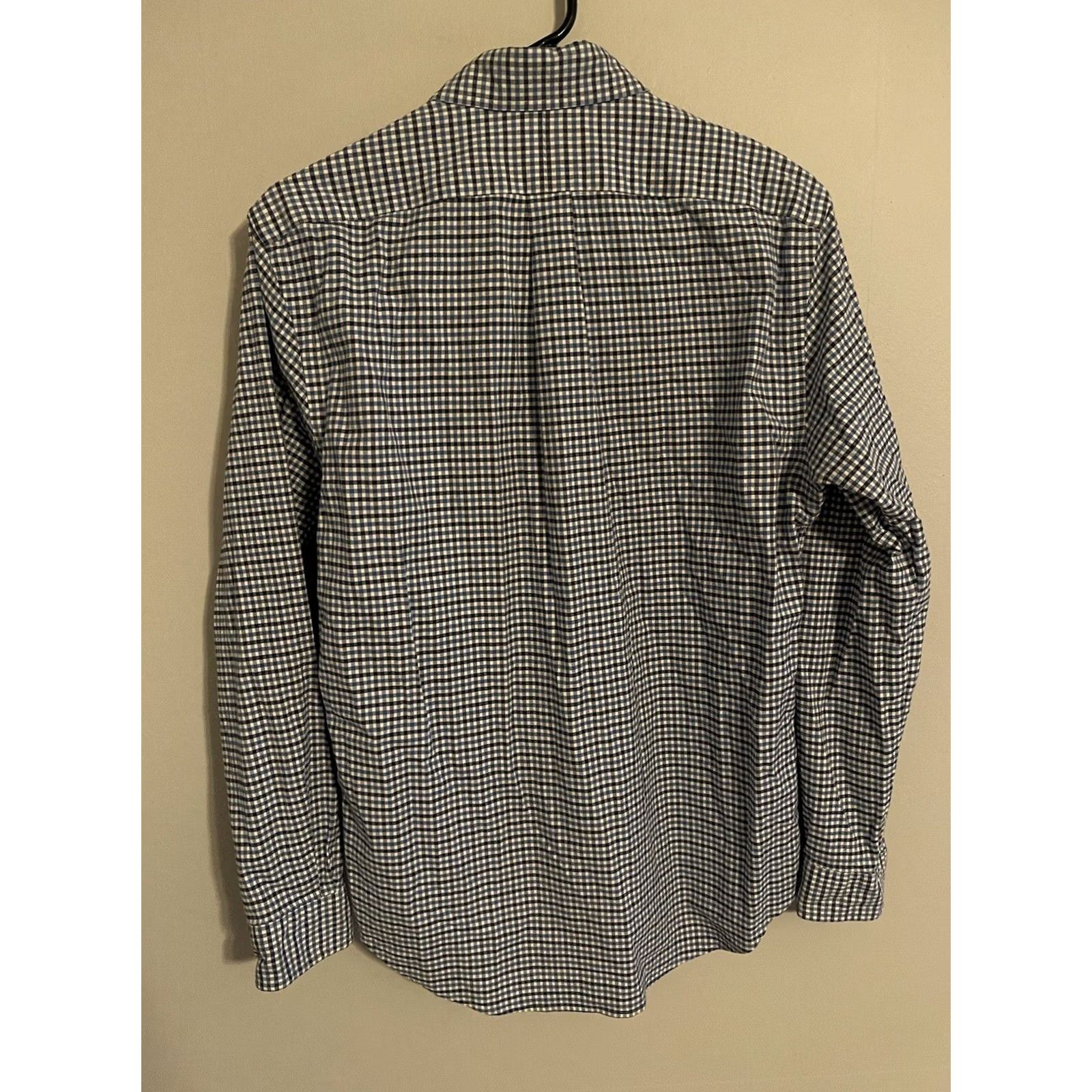 Polo Ralph Lauren Polo Ralph Lauren Slim Fit Blue Gingham Check L/S Button Casual Shirt - Men's M Size US M / EU 48-50 / 2 - 4 Thumbnail