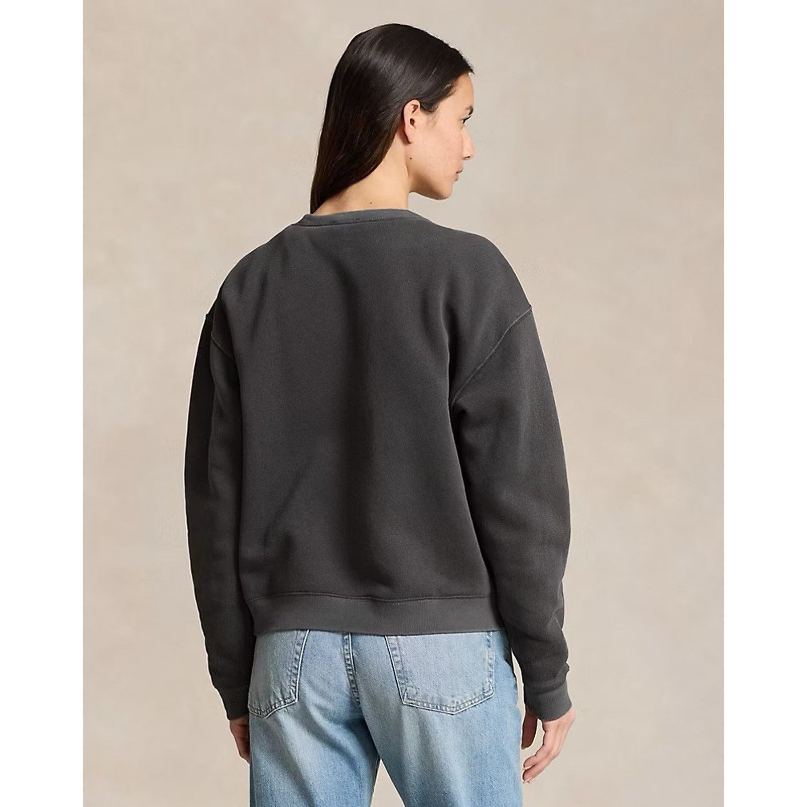 Polo Ralph Lauren NWT Ralph Lauren Women Polo Bear Fleece Sweatshirt Black Size US XL / EU 56 / 4 - 9 Thumbnail