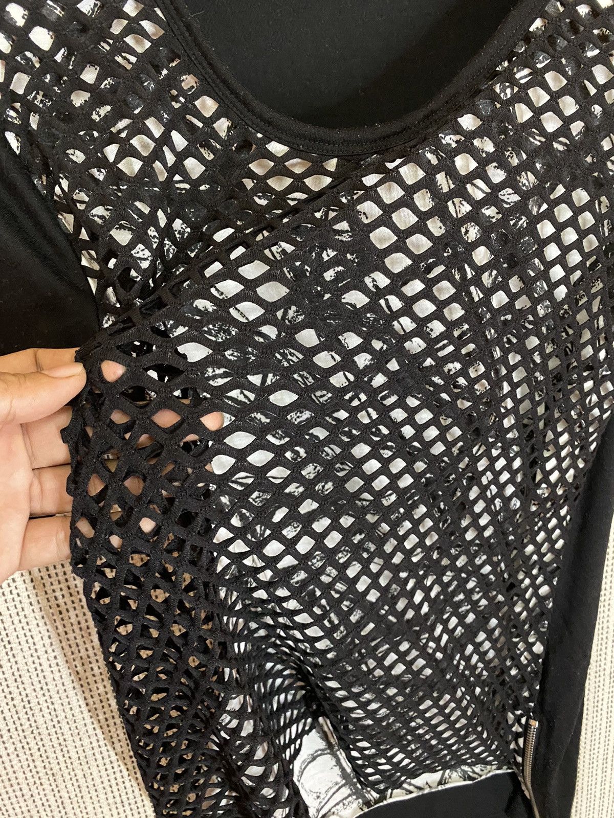 semanticdesign ‼️SEMANTIC DESIGN TSHIRT DOUBLE LAYER MESH VERY RARE‼️ Size US M / EU 48-50 / 2 - 4 Thumbnail