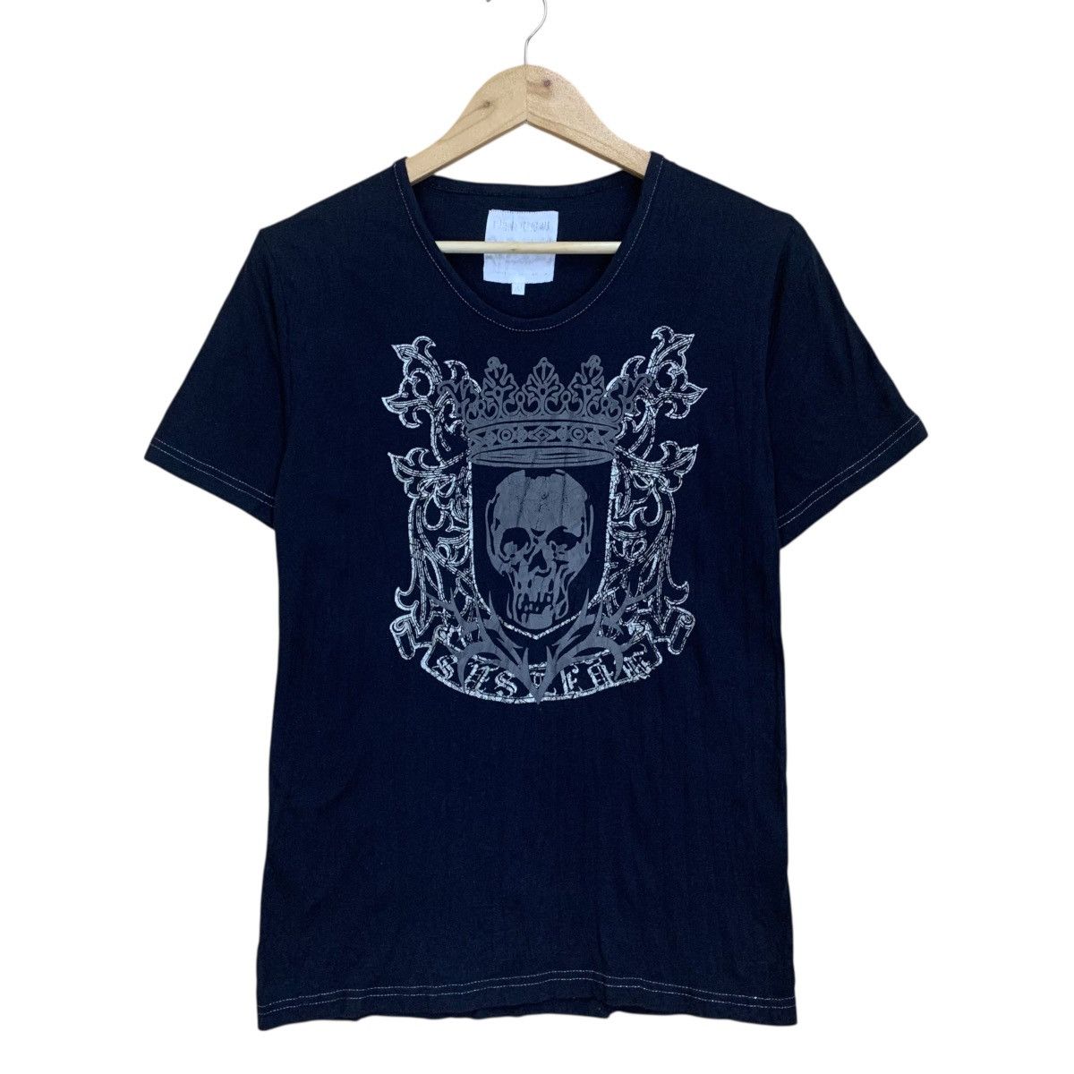 Japanese Brand Crazy Devil Skeleton Big Logo Tee Size US S / EU 44-46 / 1 - 1 Thumbnail