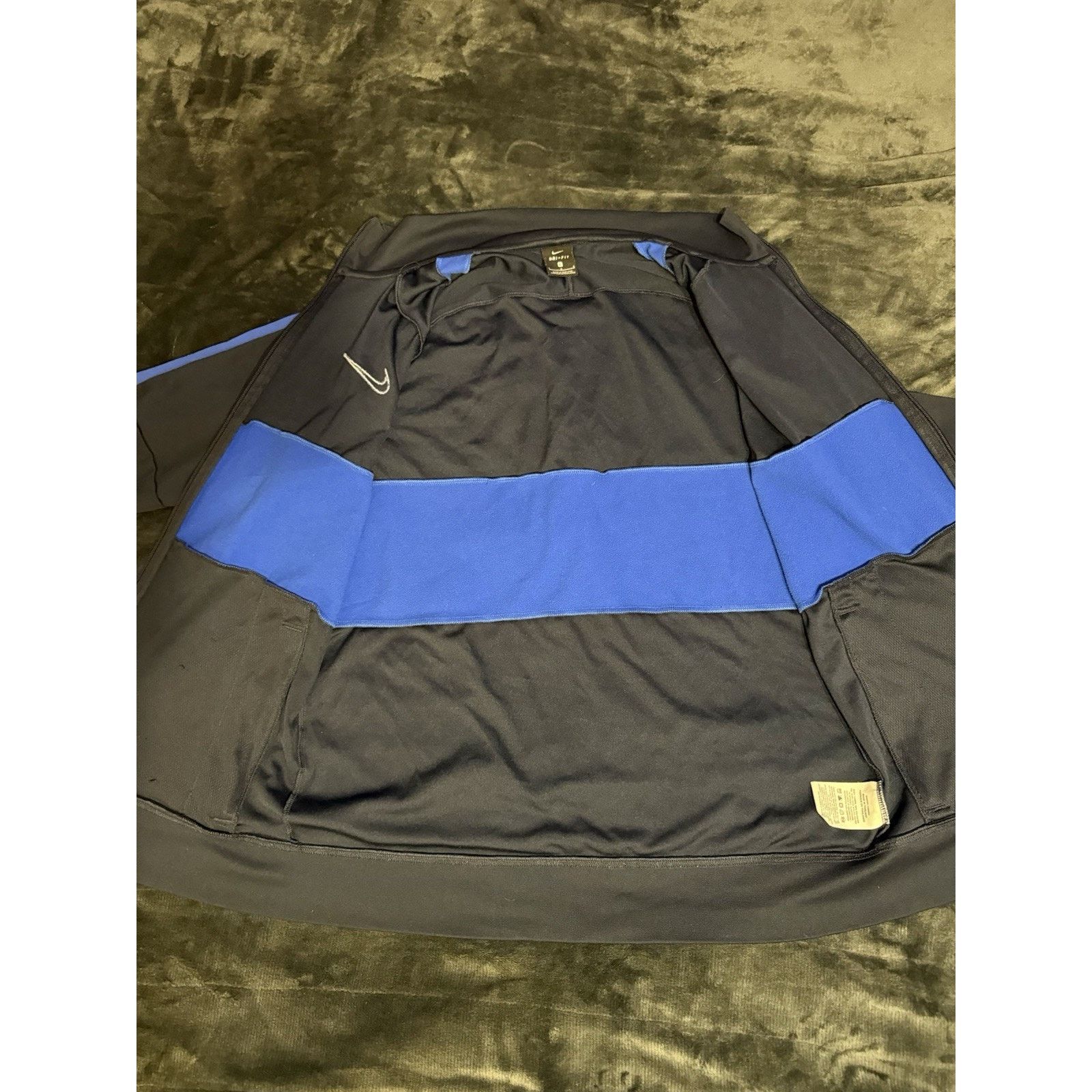 Nike Nike Men's S Blue Slim Dri Fit Academy Track Jacket Size US L / EU 52-54 / 3 - 6 Thumbnail
