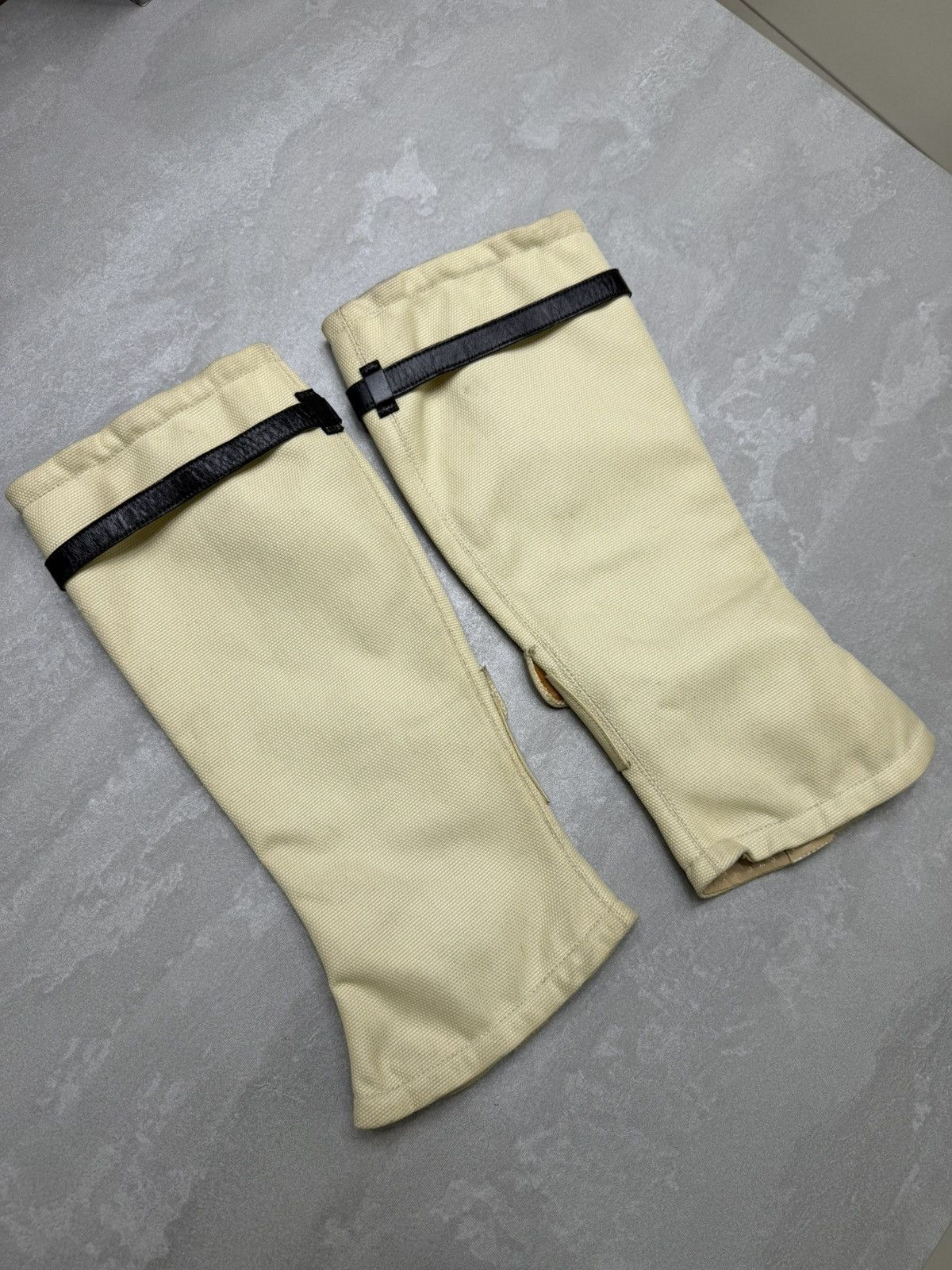 Max Mara S Max Mara beige gaiters leggings size M Size ONE SIZE - 6 Thumbnail