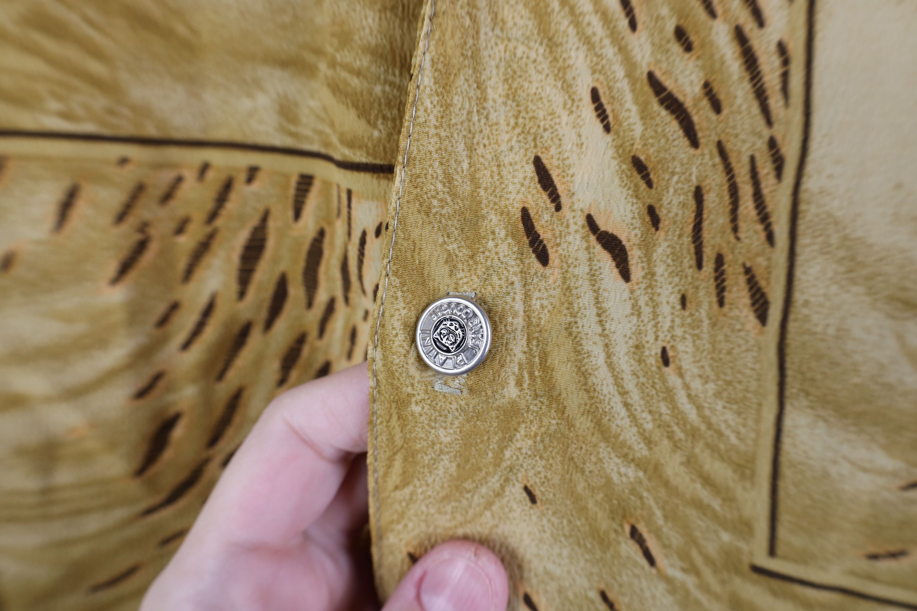 Vintage Vintage 90s Y2K Streetwear Leopard Button Shirt USA Size US M / EU 48-50 / 2 - 8 Thumbnail