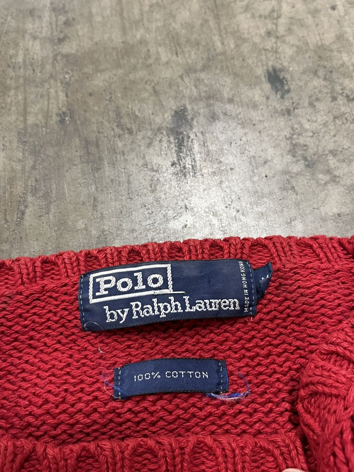 Polo Ralph Lauren × Vintage Polo Ralph Lauren vintage knit sweater preppy streetwear Size US M / EU 48-50 / 2 - 7 Thumbnail