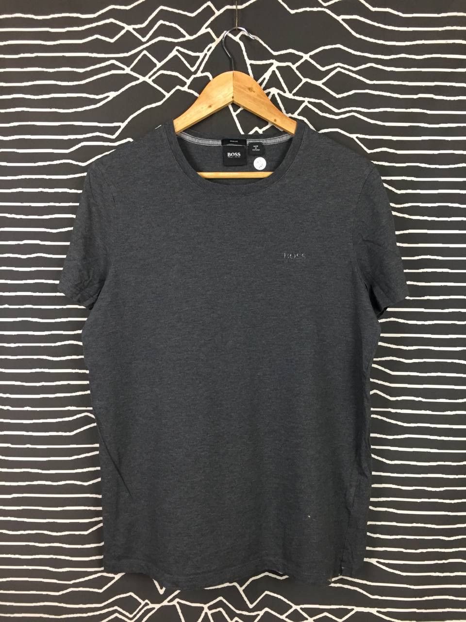 Hugo Boss Boss By Hugo Boss Casual Plain Slim Fit Tee Size US M / EU 48-50 / 2 - 2 Thumbnail