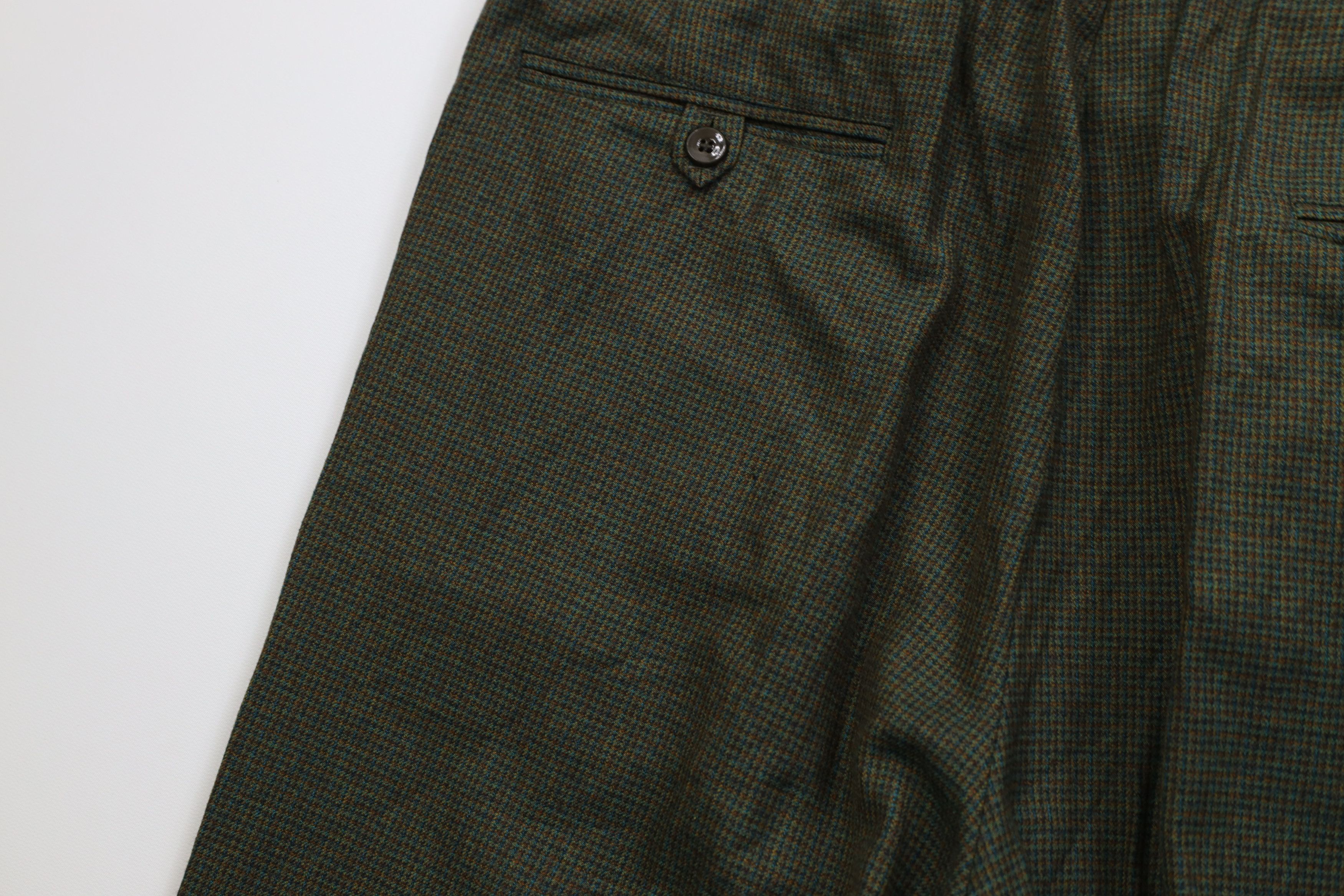 Vintage Vintage 50s Streetwear Wool Knit Chino Pants Houndstooth USA Size US 34 / EU 50 - 15 Thumbnail