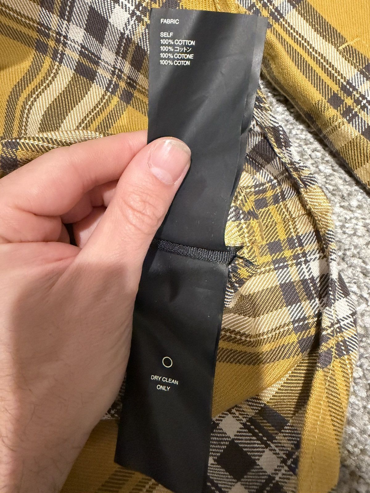 Fear of God 6th Collection Pullover Plaid Henley Size US S / EU 44-46 / 1 - 5 Thumbnail