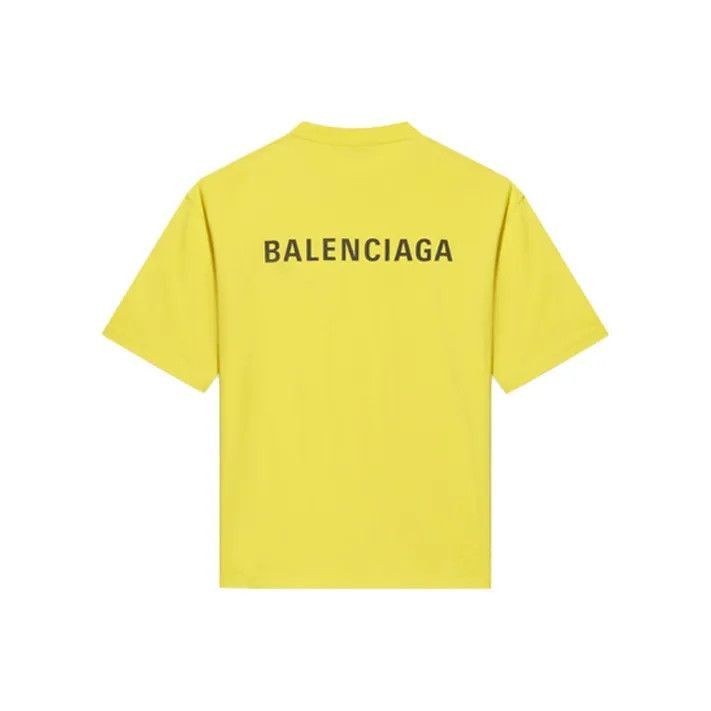 Balenciaga Balenciaga Balenciaga FW21 Logo Vintage Short Sleeve TShir Size US S / EU 44-46 / 1 - 1 Thumbnail