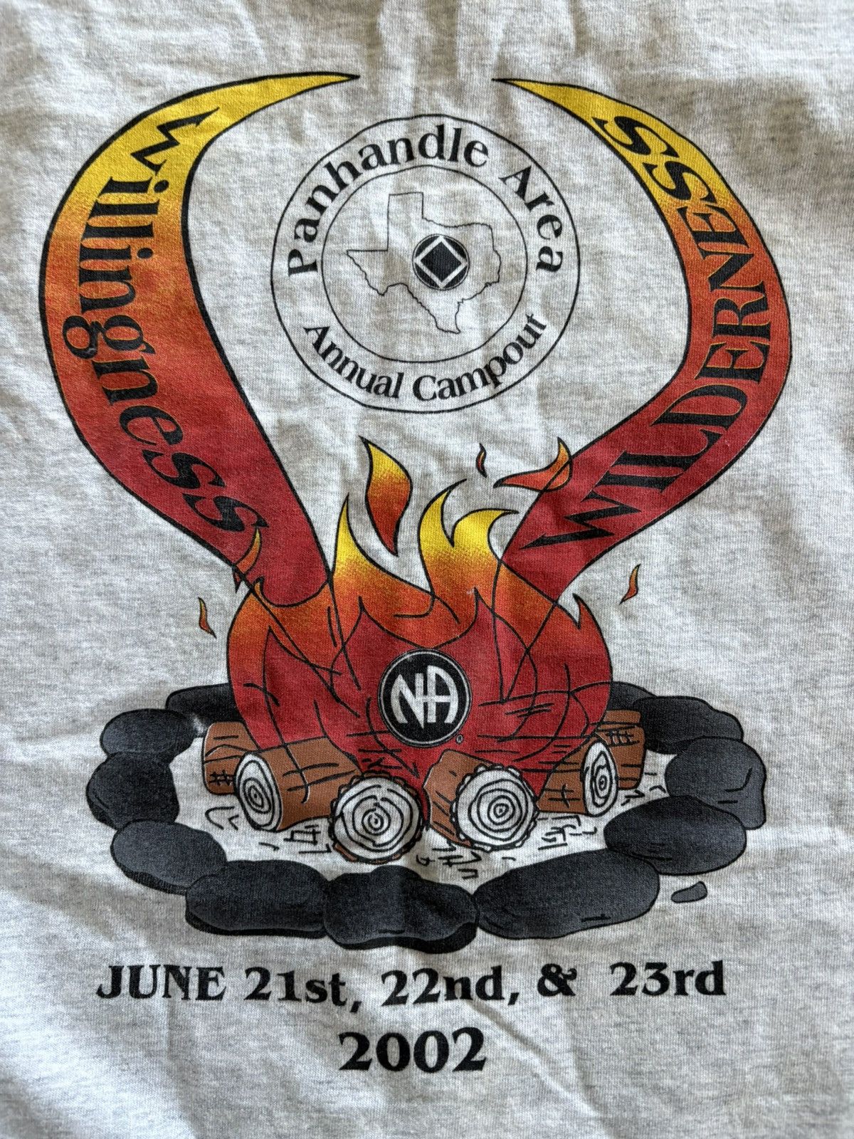 Vintage Vintage Narcotics Anonymous tee shirt Size US S / EU 44-46 / 1 - 5 Thumbnail