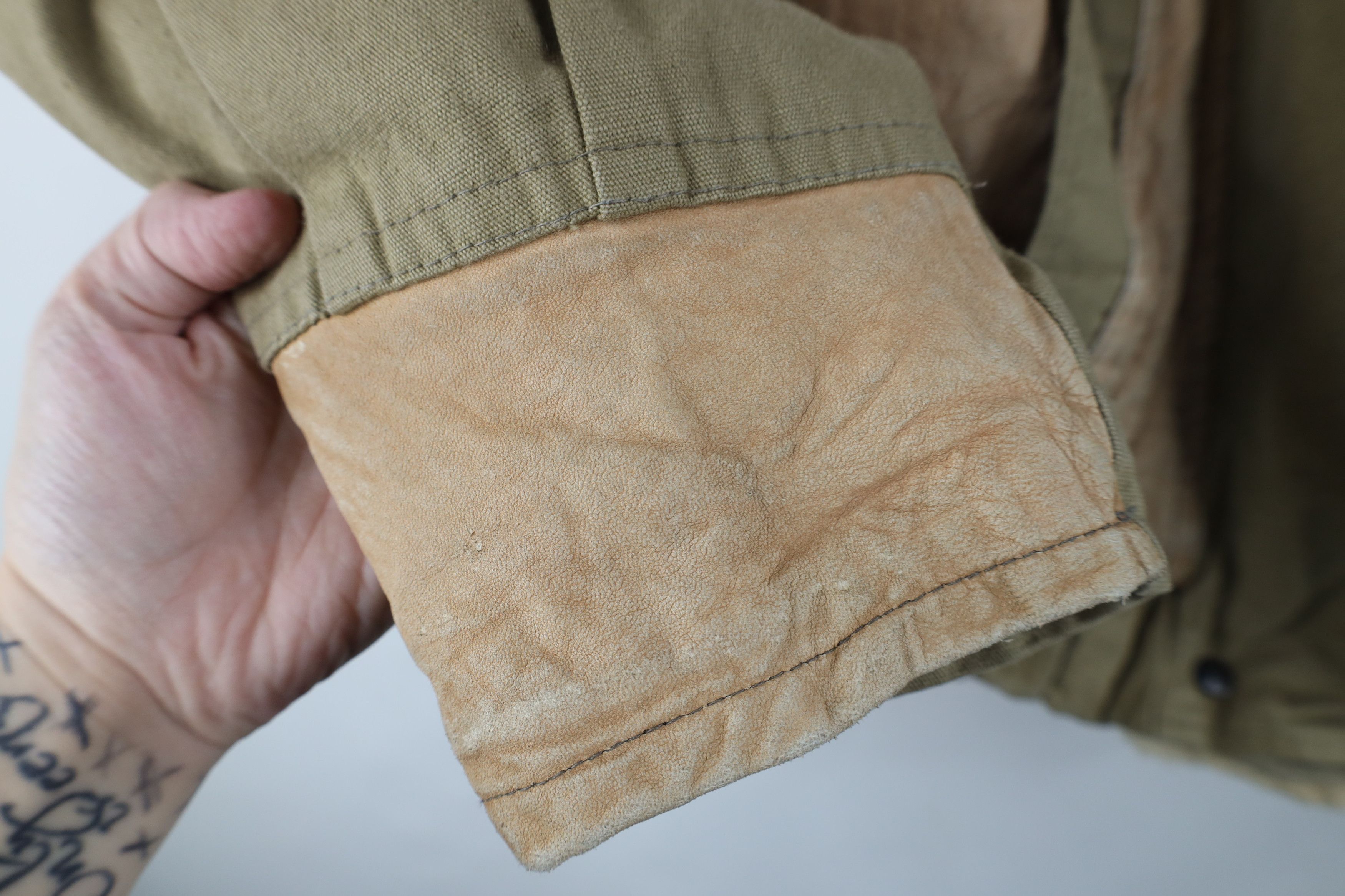 Vintage Vintage 80s Amelia Earhart Shearling Leather Flight Jacket Size M / US 6-8 / IT 42-44 - 8 Thumbnail