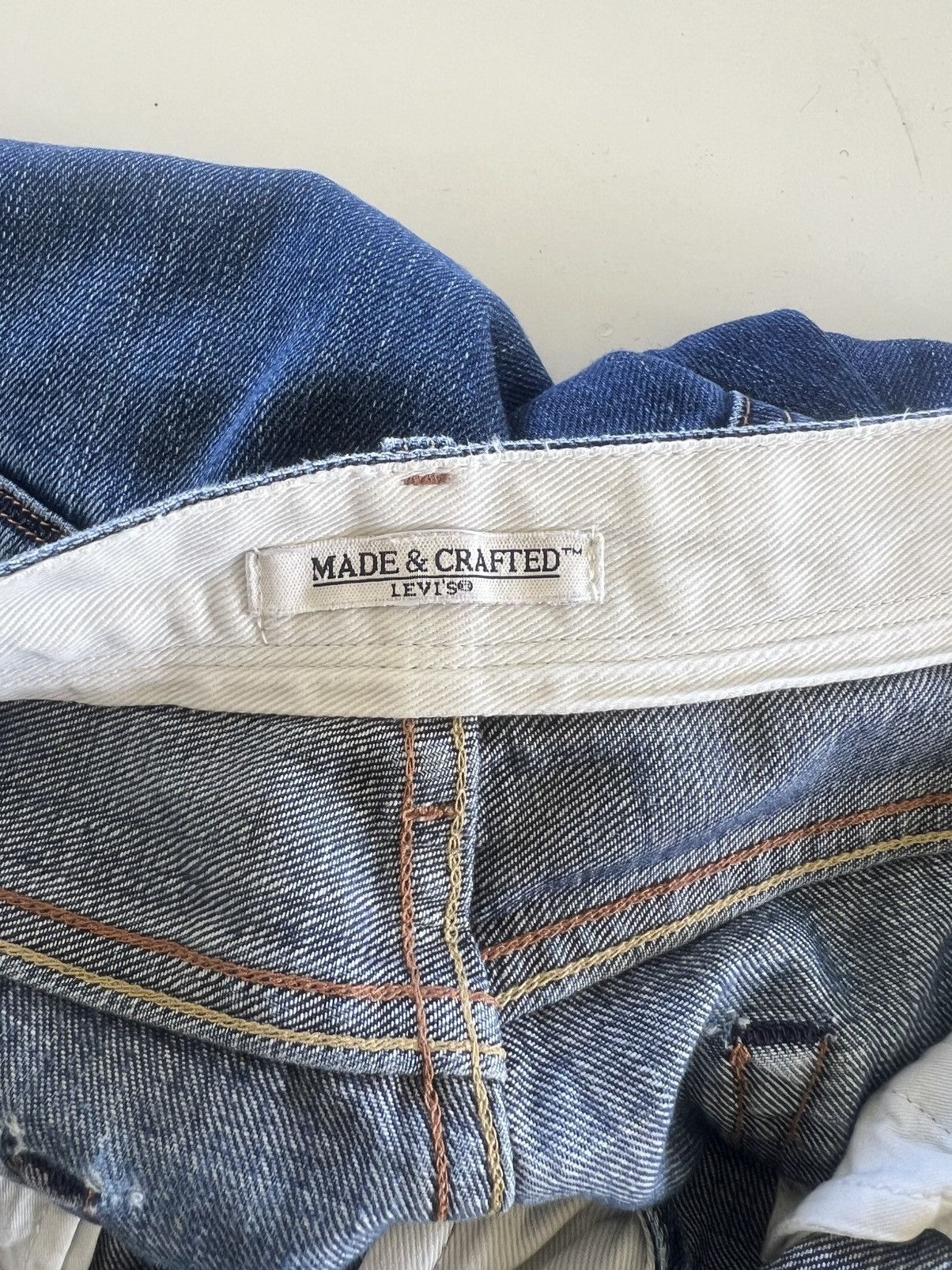 Levi's Vintage Levis Strauss Made Crafted Denim Jeans Size 30" Size US 30 / EU 46 - 8 Thumbnail