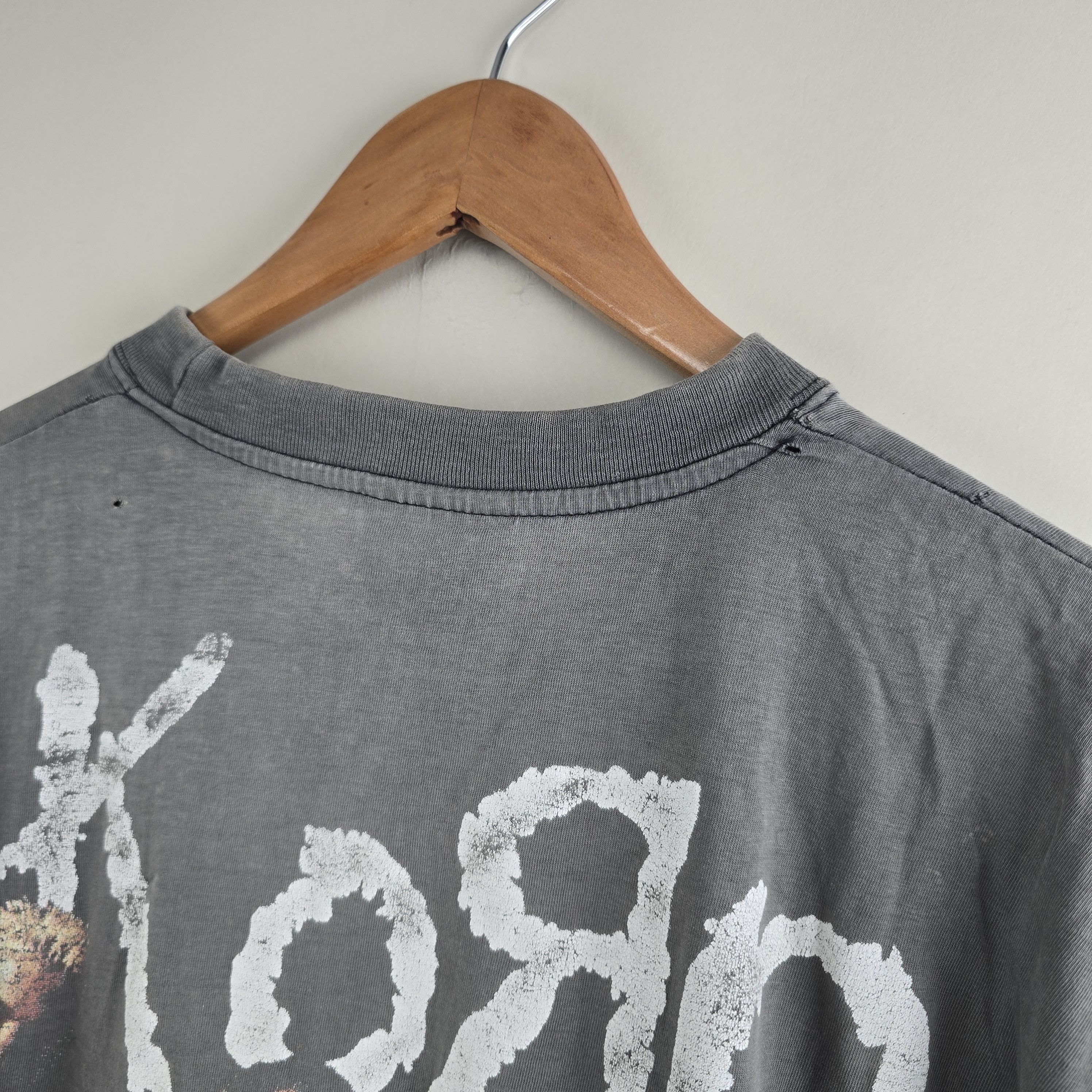 Band Tees × Vintage 90s Korn Follow the leader L 20.5" 30" Size US L / EU 52-54 / 3 - 9 Thumbnail