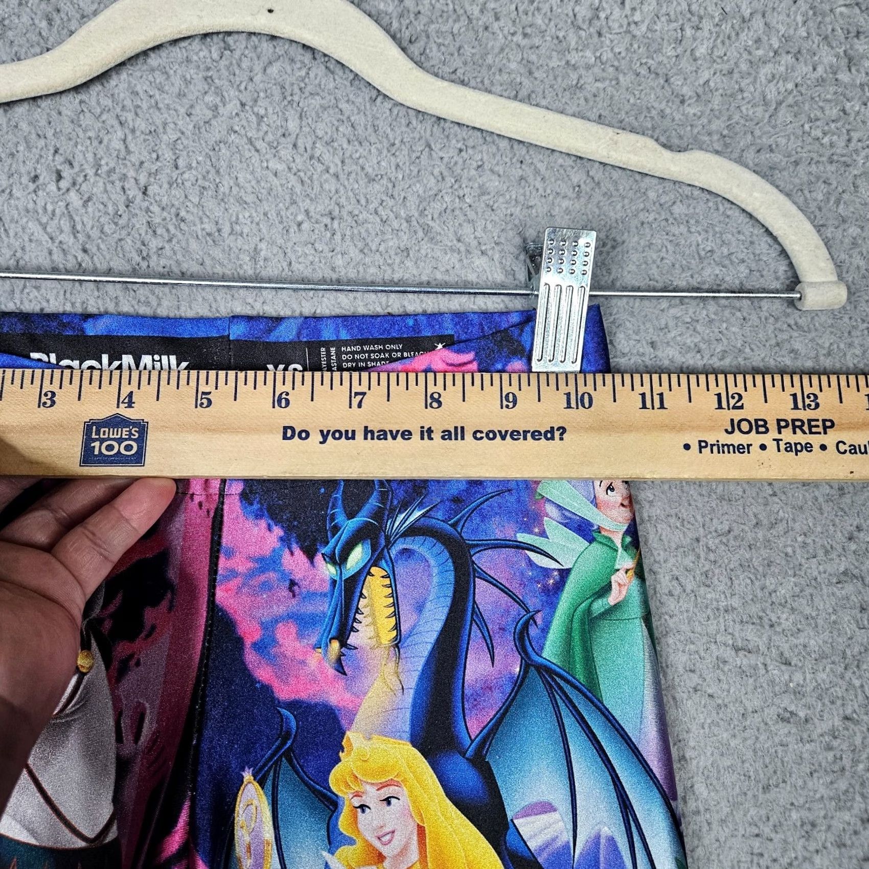 BlackMilk VINTAGE? No. (But cannot assume). Black Milk Disney Leggings Women XS Black Disney printed Leggings Skinny Adults Women Nike? Size 26" / US 2 / IT 38 - 3 Thumbnail