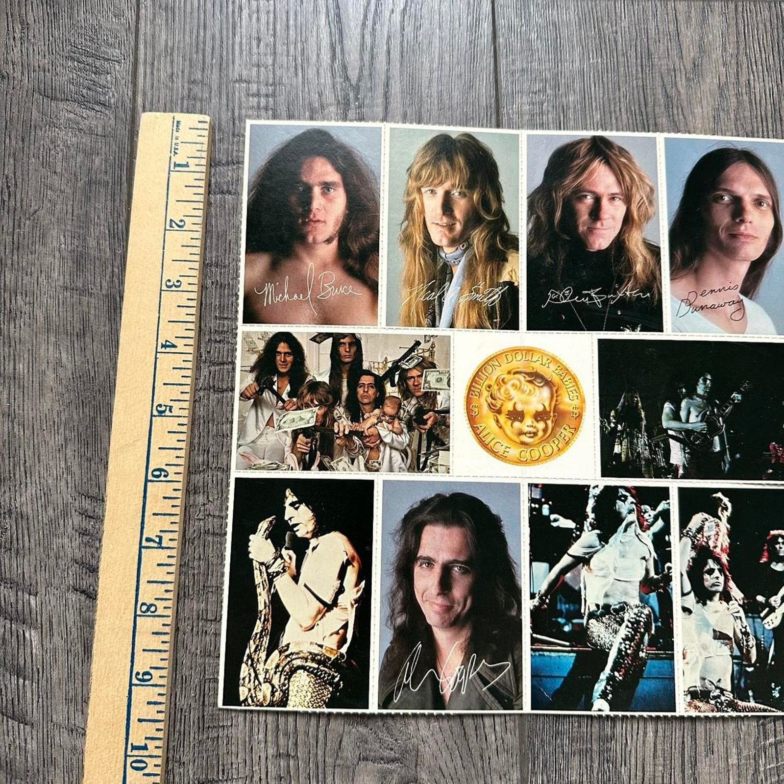 Other × Vintage Vintage 70s Alice Cooper Billion Dollar Babies Sheet Poster Size ONE SIZE - 7 Thumbnail