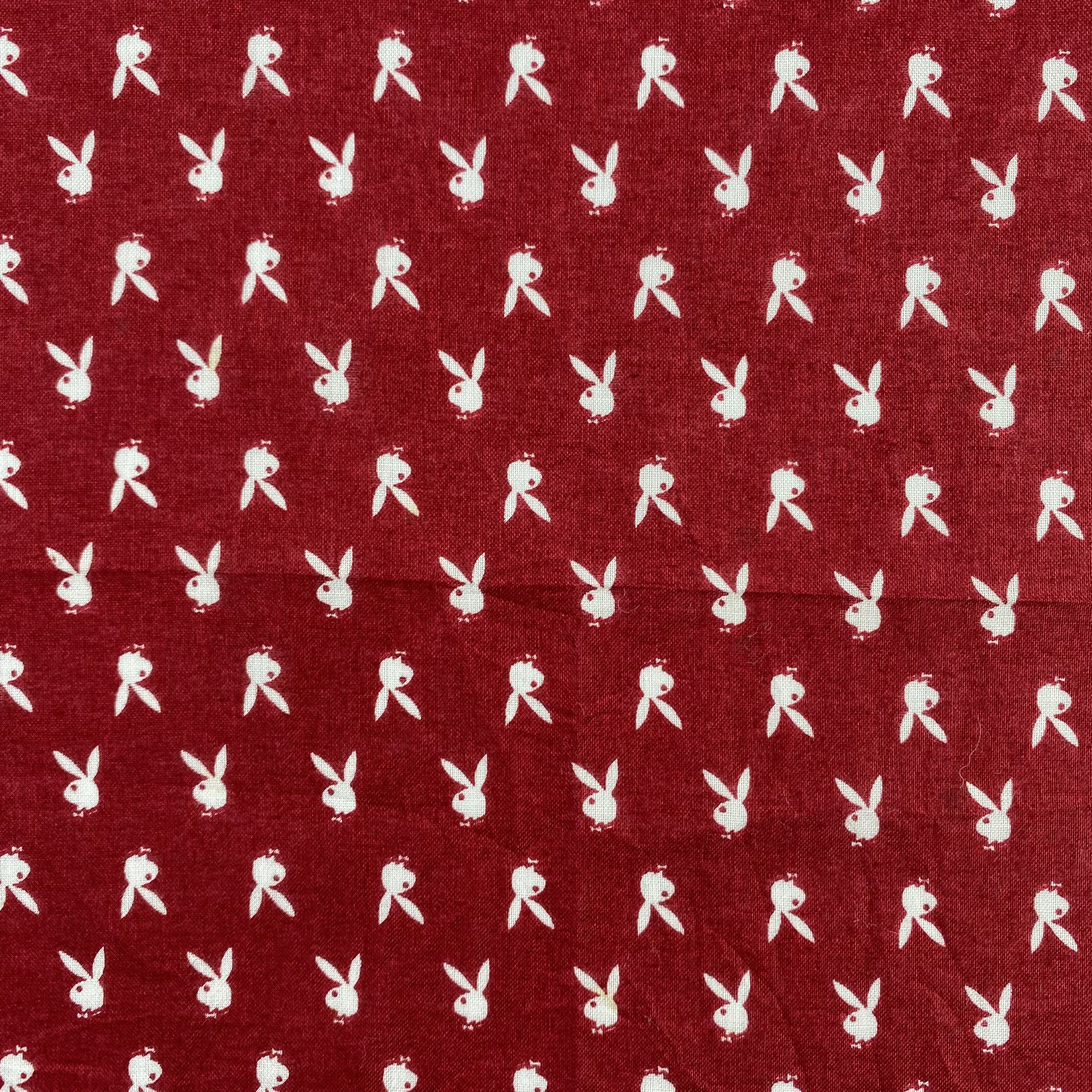 Playboy × Vintage NWT Playboy Bandana/ Handkerchief / Neckerchief-P1716 Size ONE SIZE - 4 Thumbnail