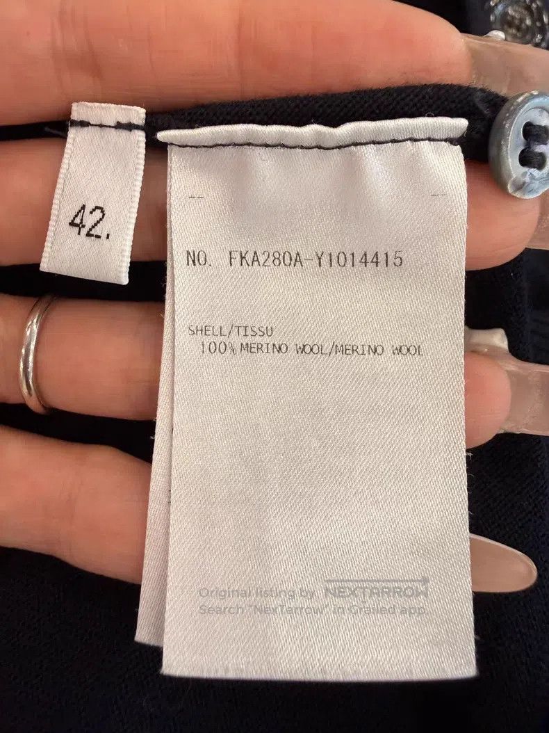 Other Thom Browne Baby Blue Wool Knit Sweater Size US XS / EU 42 / 0 - 8 Thumbnail