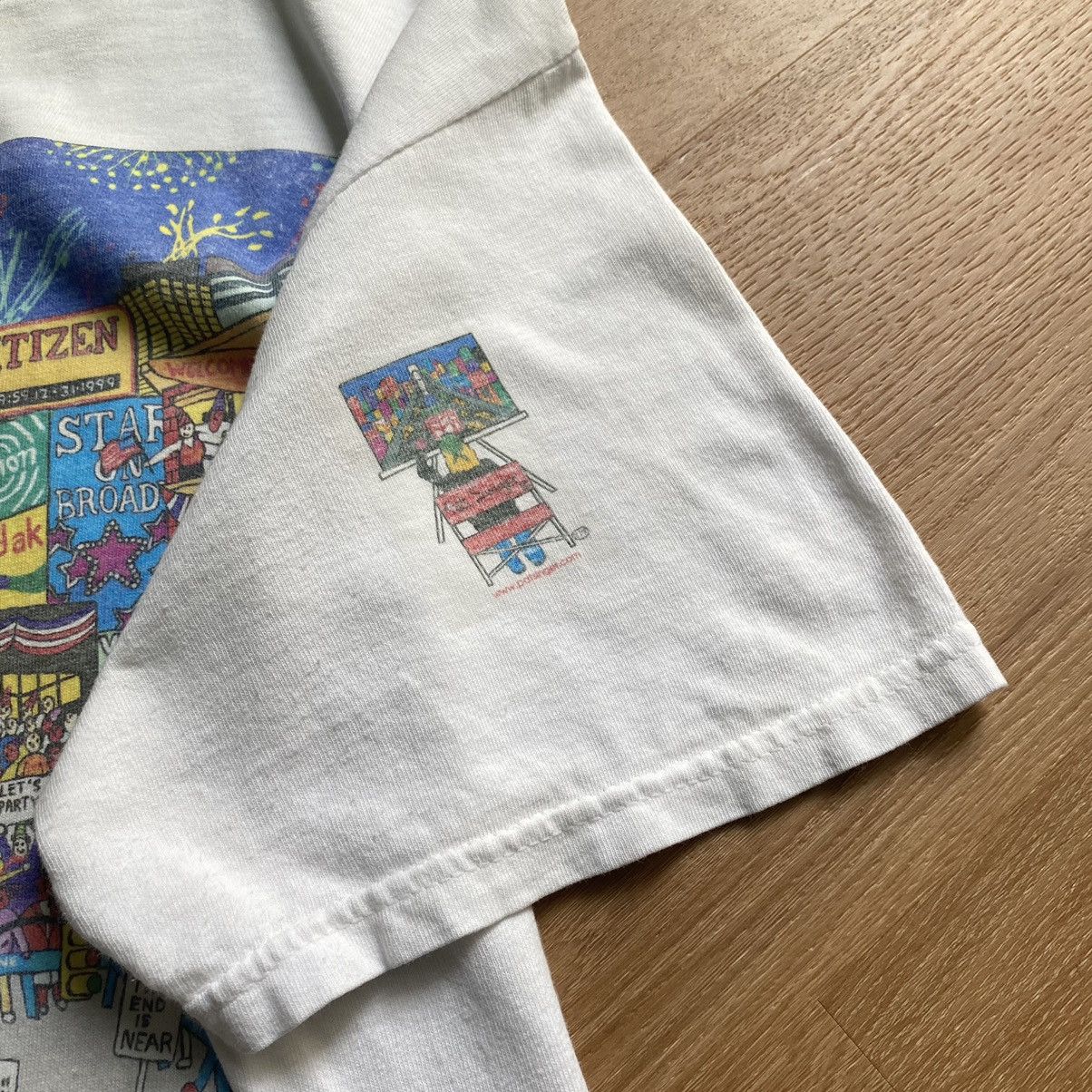 Vintage RARE! Vintage 90’s New York Time Square Size US M / EU 48-50 / 2 - 5 Thumbnail