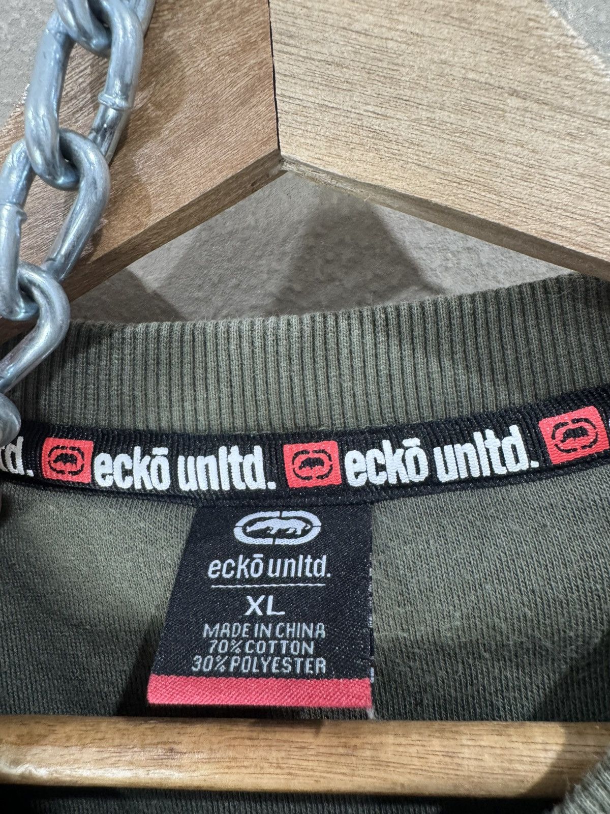 Ecko Unltd. Ecko Unltd vintage sweater sweatshirt big logo y2k hype Size US XL / EU 56 / 4 - 3 Thumbnail