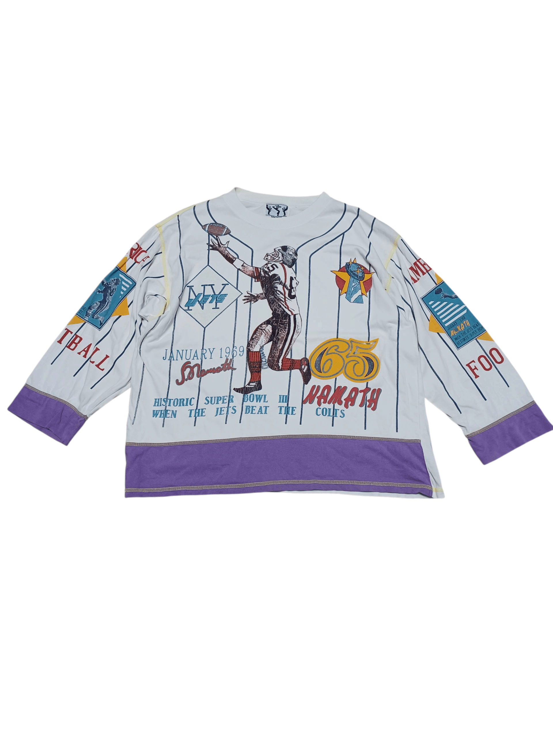 NFL NEW YORK JETS VINTAGE NFL 90S TRADERS SWEATSHIRT Size US M / EU 48-50 / 2 - 1 Thumbnail