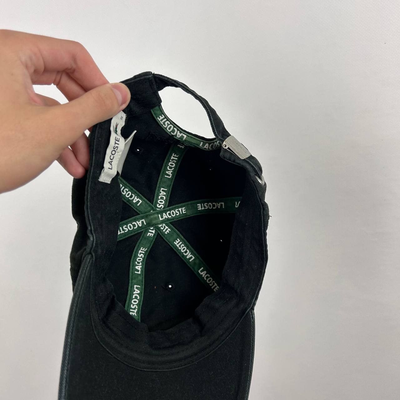 Lacoste Vintage Lacoste cap Black Rap Y2K Size ONE SIZE - 5 Thumbnail