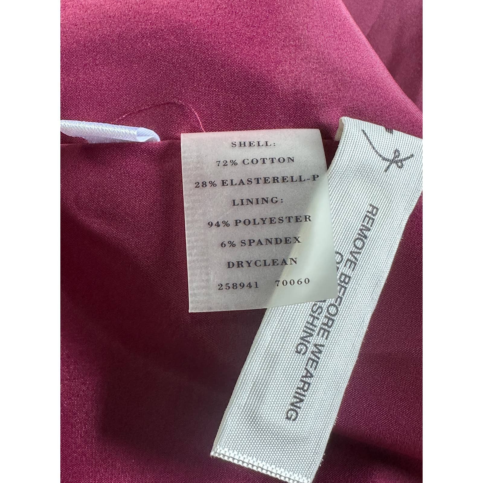 Ann Taylor Ann Taylor burgundy dress front pleats Dress size 6 Size M / US 6-8 / IT 42-44 - 8 Thumbnail