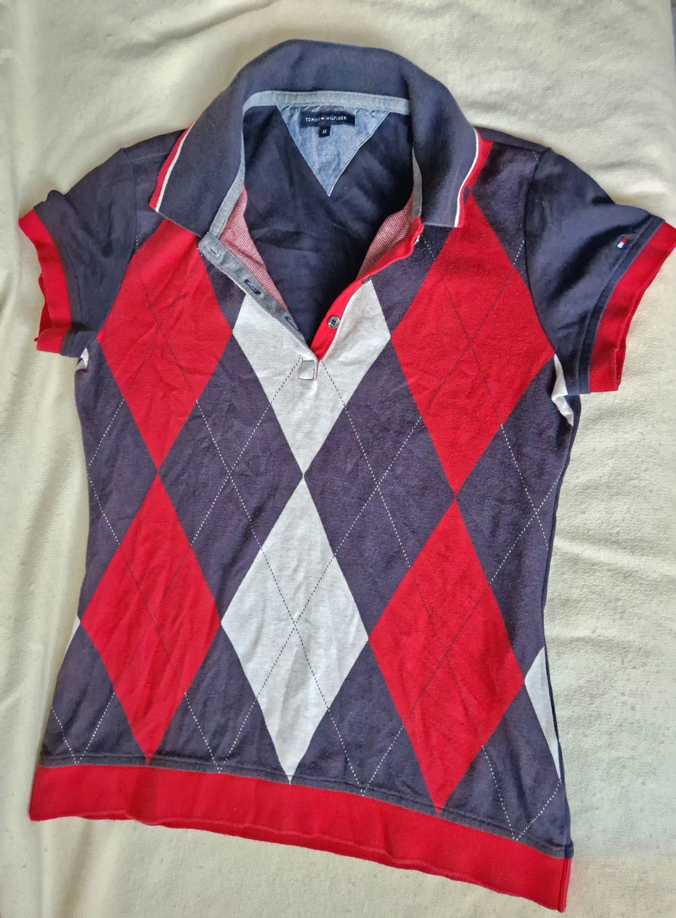 Tommy Hilfiger Polo tommy HILFIGER retro Size US M / EU 48-50 / 2 - 1 Thumbnail