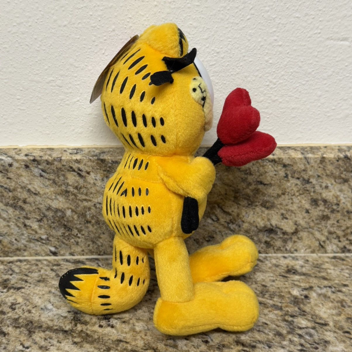 Vintage Vintage Garfield Love Heart Balloon 10" Valentines Plush NWT Size ONE SIZE - 4 Thumbnail