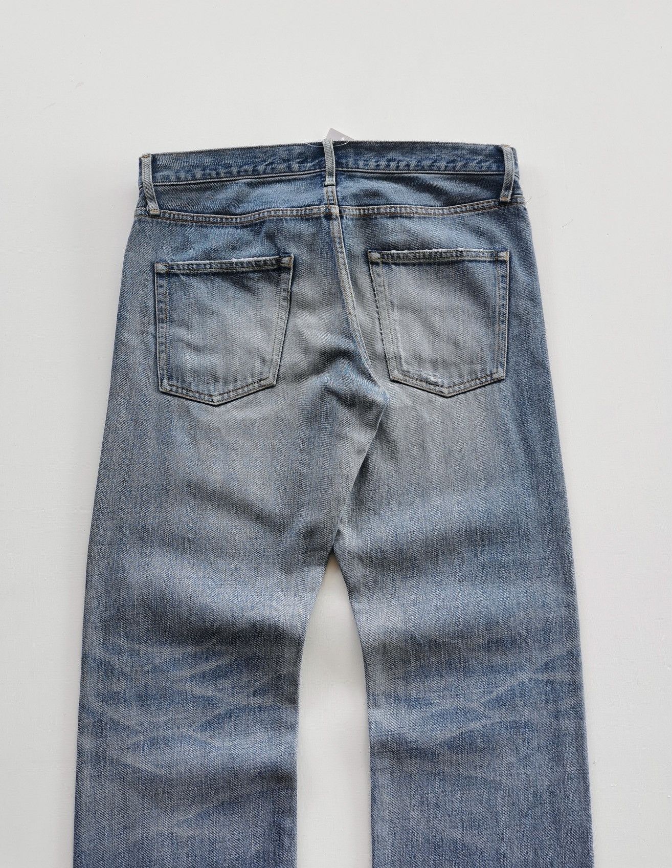 BEAUTY&YOUTH Beauty & Youth Japan Distressed Denim Jeans Size US 31 - 6 Thumbnail