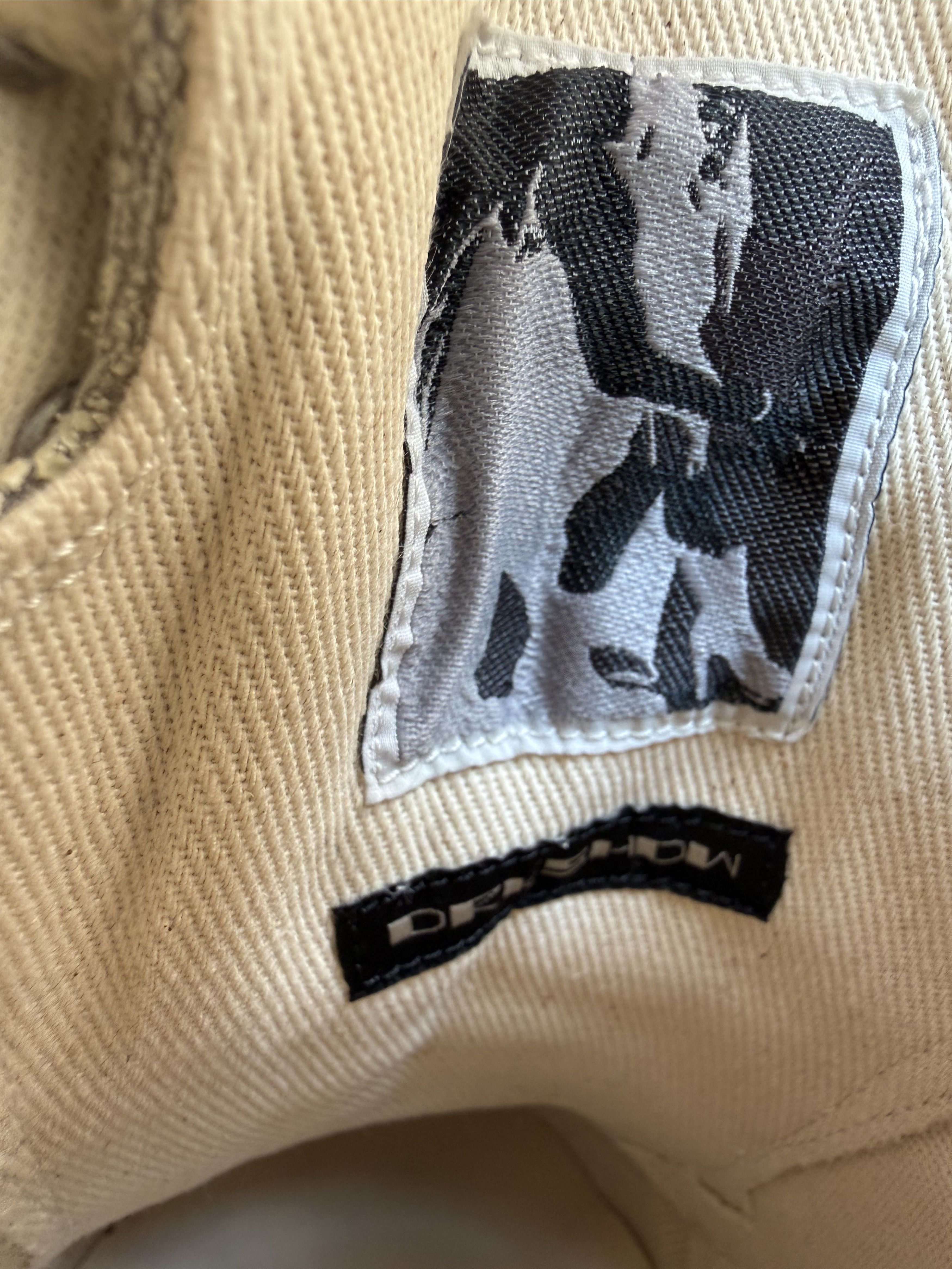 Rick Owens Drkshdw Rick Owens DRKSHDW Hollywood Low 'Milk Cracked Leather' Size US 9 / EU 42 - 8 Thumbnail