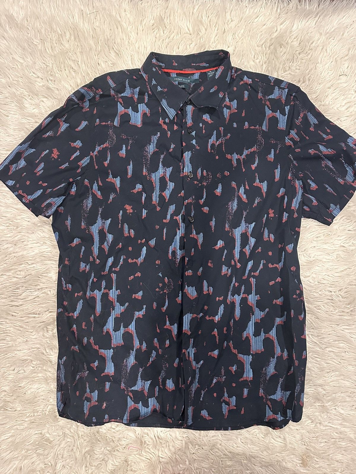 Perry Ellis Perry Ellis Button Up Size US XL / EU 56 / 4 - 1 Thumbnail