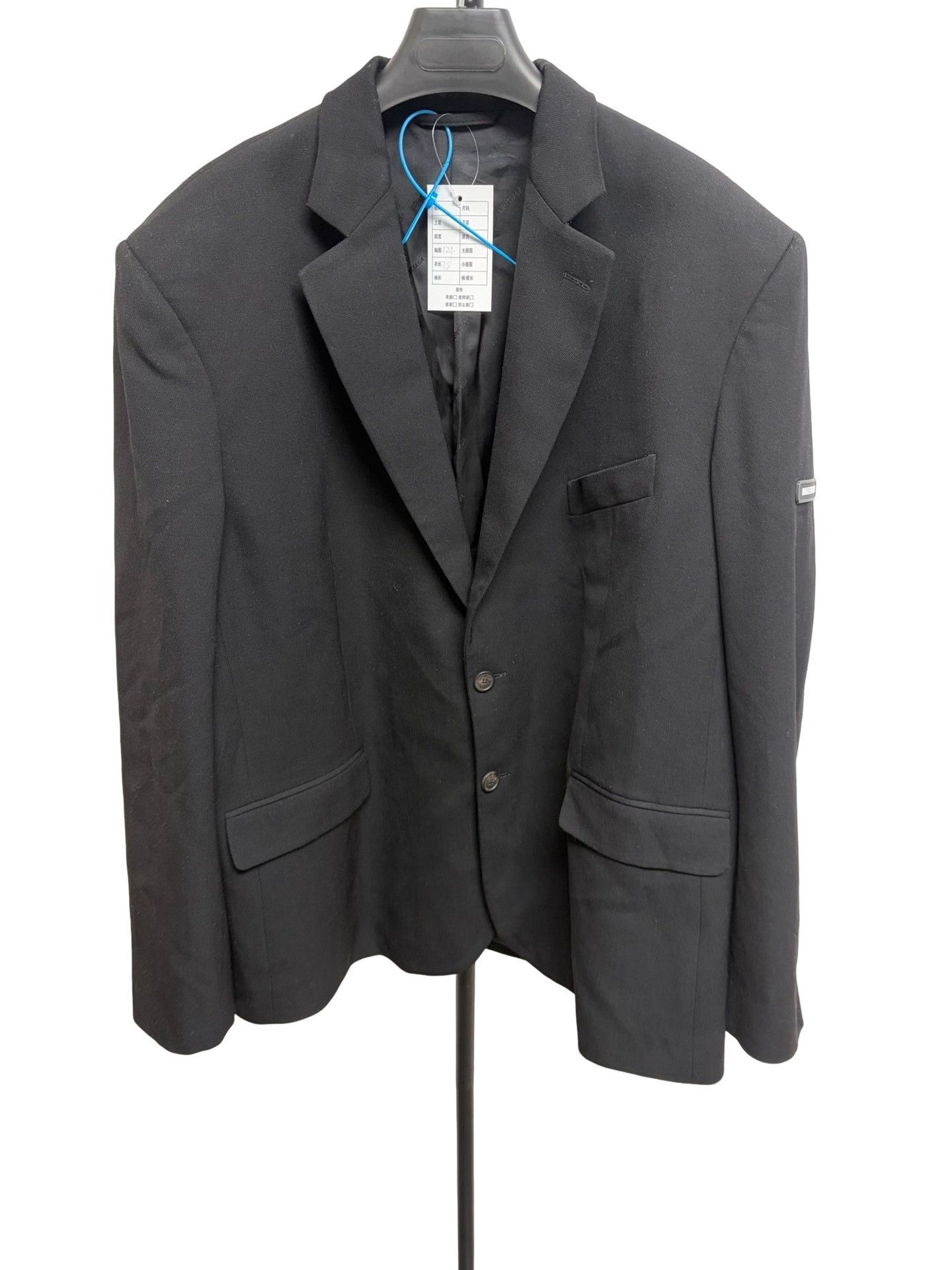 Balenciaga Balenciaga Logo Patch Single Breasted Blazer 36R Size 36R - 1 Thumbnail