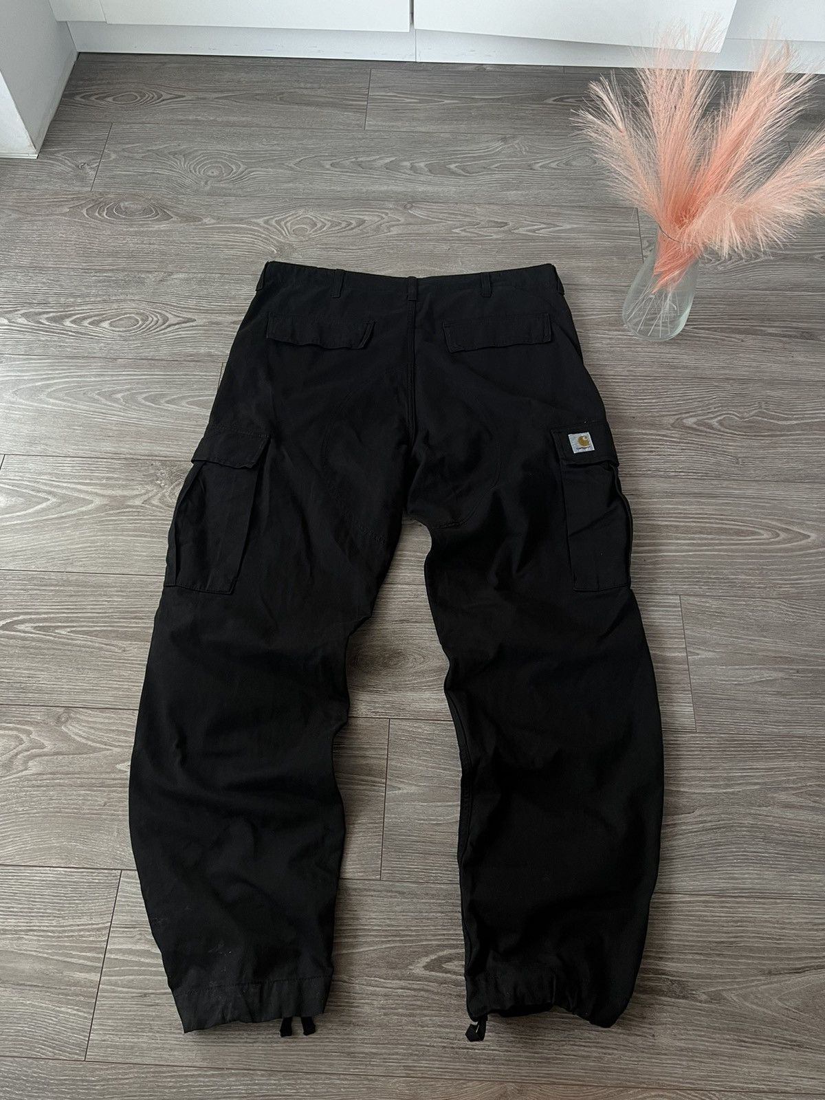 Carhartt × Carhartt Wip ‼️Carhartt Wip Regular Cargo Y2k Box Logo Rap Pants‼️ Size US 36 / EU 52 - 4 Thumbnail