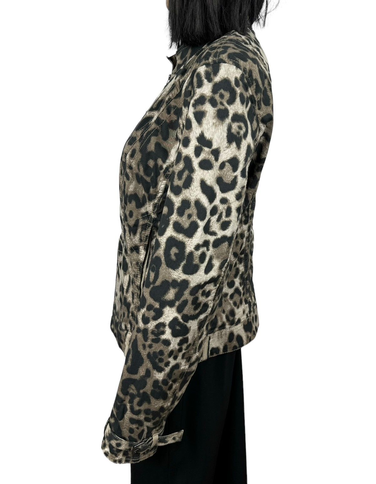 Other Marc Cain Leopard Printed Zip Jacket Cotton size 5 Size L / US 10 / IT 46 - 5 Thumbnail