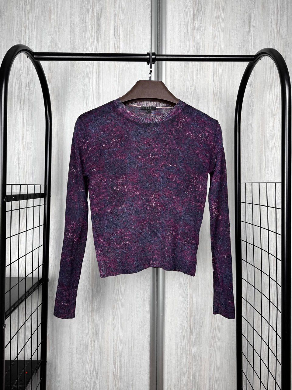 Cos COS merino wool painted sweater size XS Size XS / US 0-2 / IT 36-38 - 1 Thumbnail