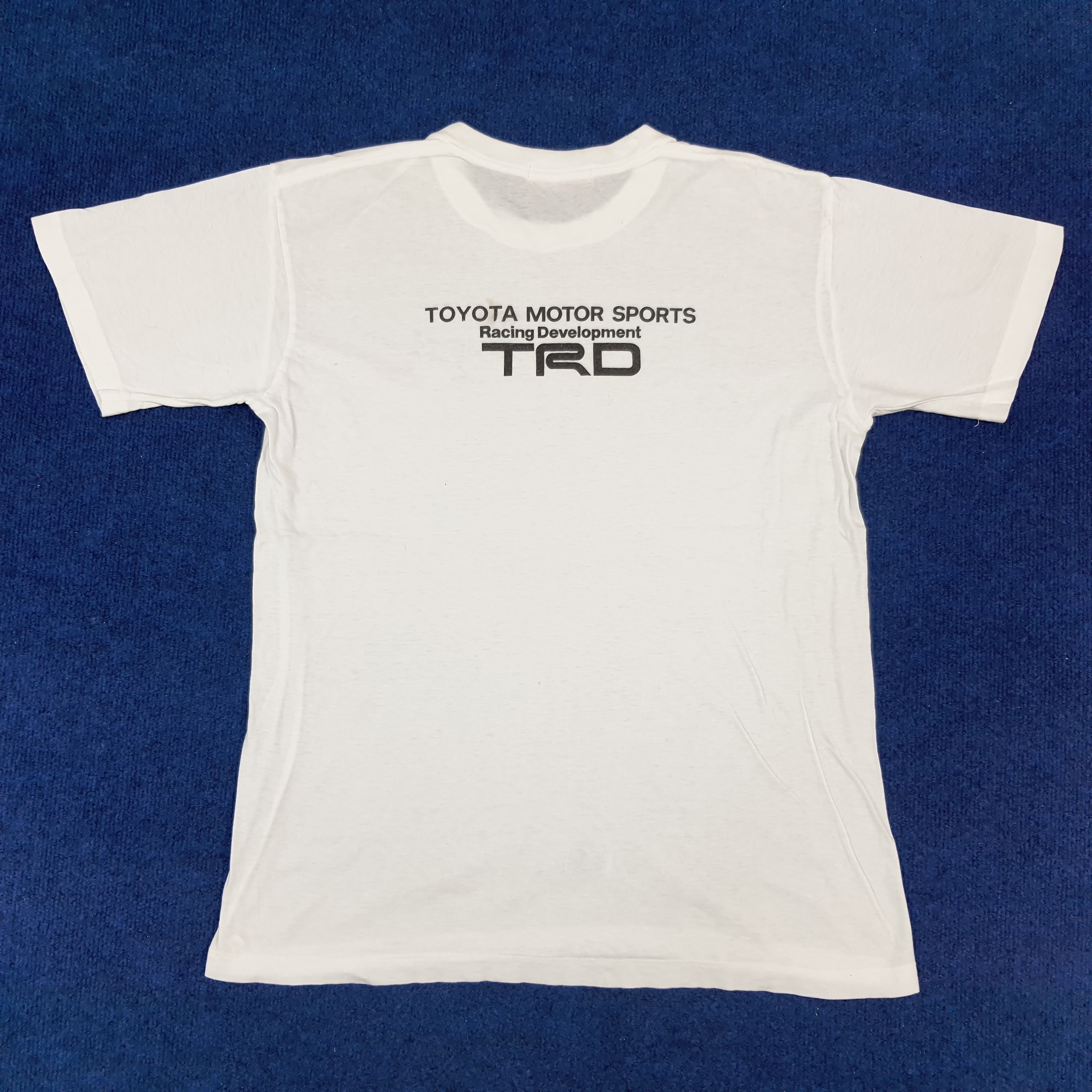 Japanese Brand × Vintage Vintage TRD Toyota Motorsports Racing Development Tshirt Size US L / EU 52-54 / 3 - 1 Thumbnail
