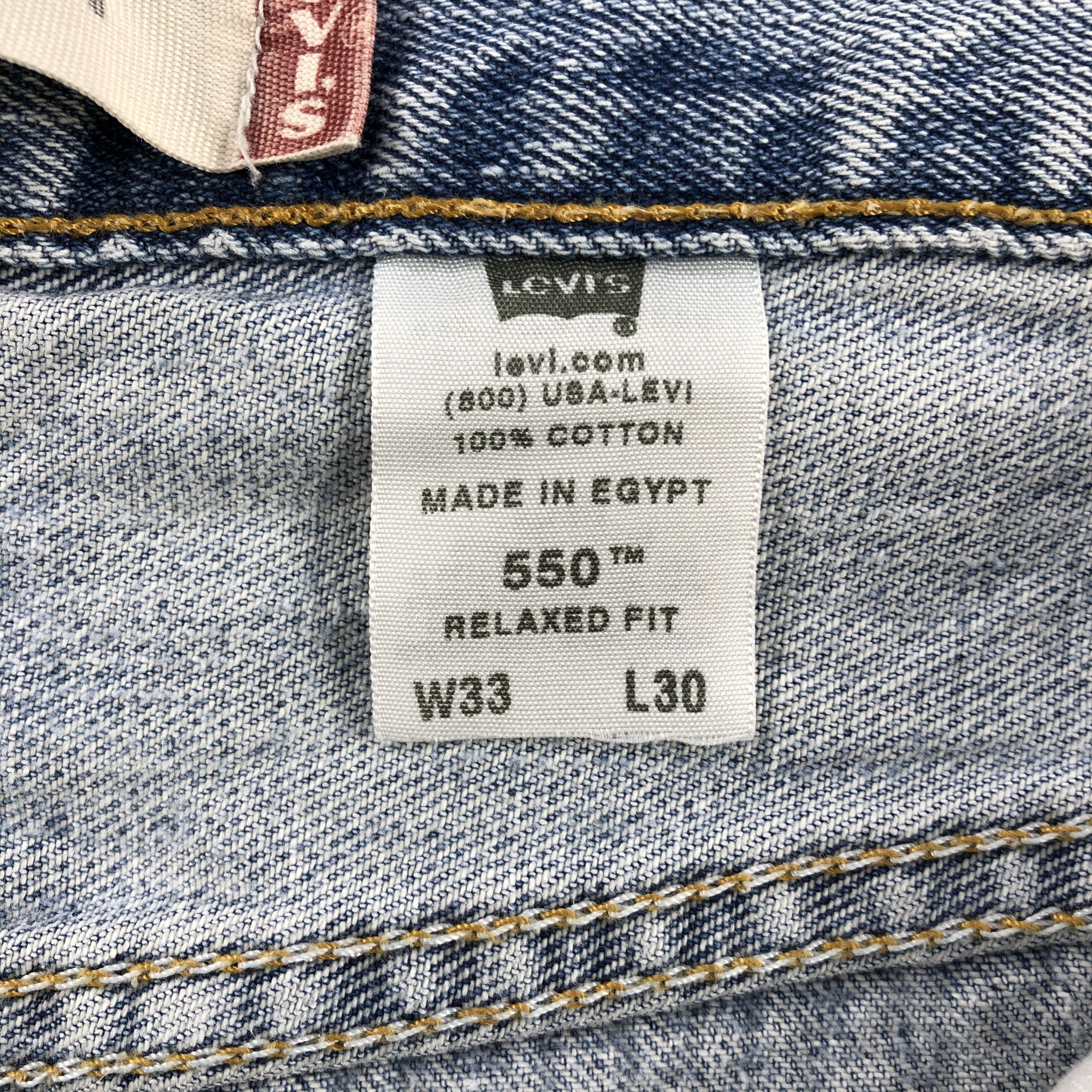 Levi's × Vintage Vintage Light Wash Levis 550 Jeans-JM1760 Size US 32 / EU 48 - 10 Thumbnail