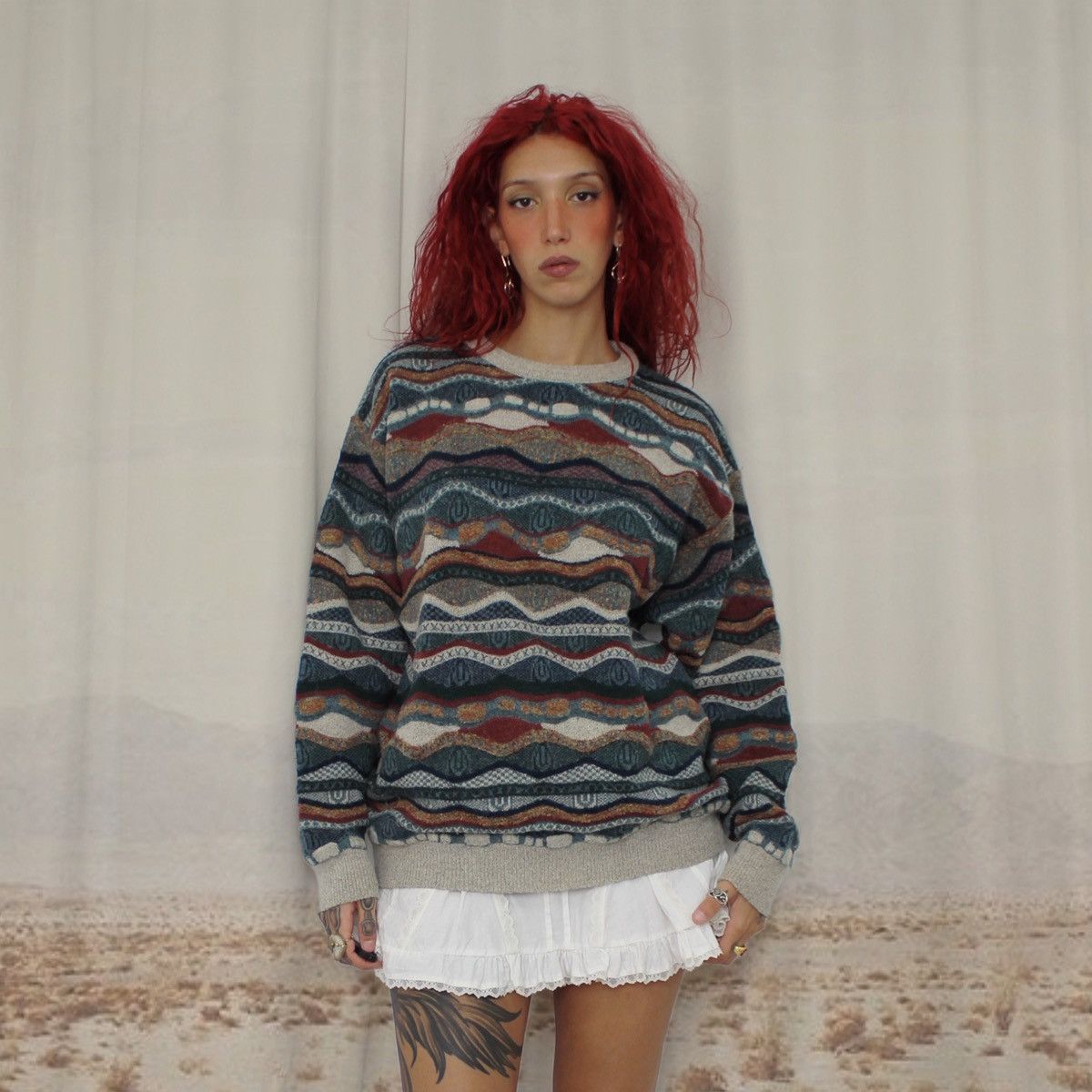 Other 🛹OVERSIZE STRIPED SWEATER🛹 Size US L / EU 52-54 / 3 - 1 Thumbnail