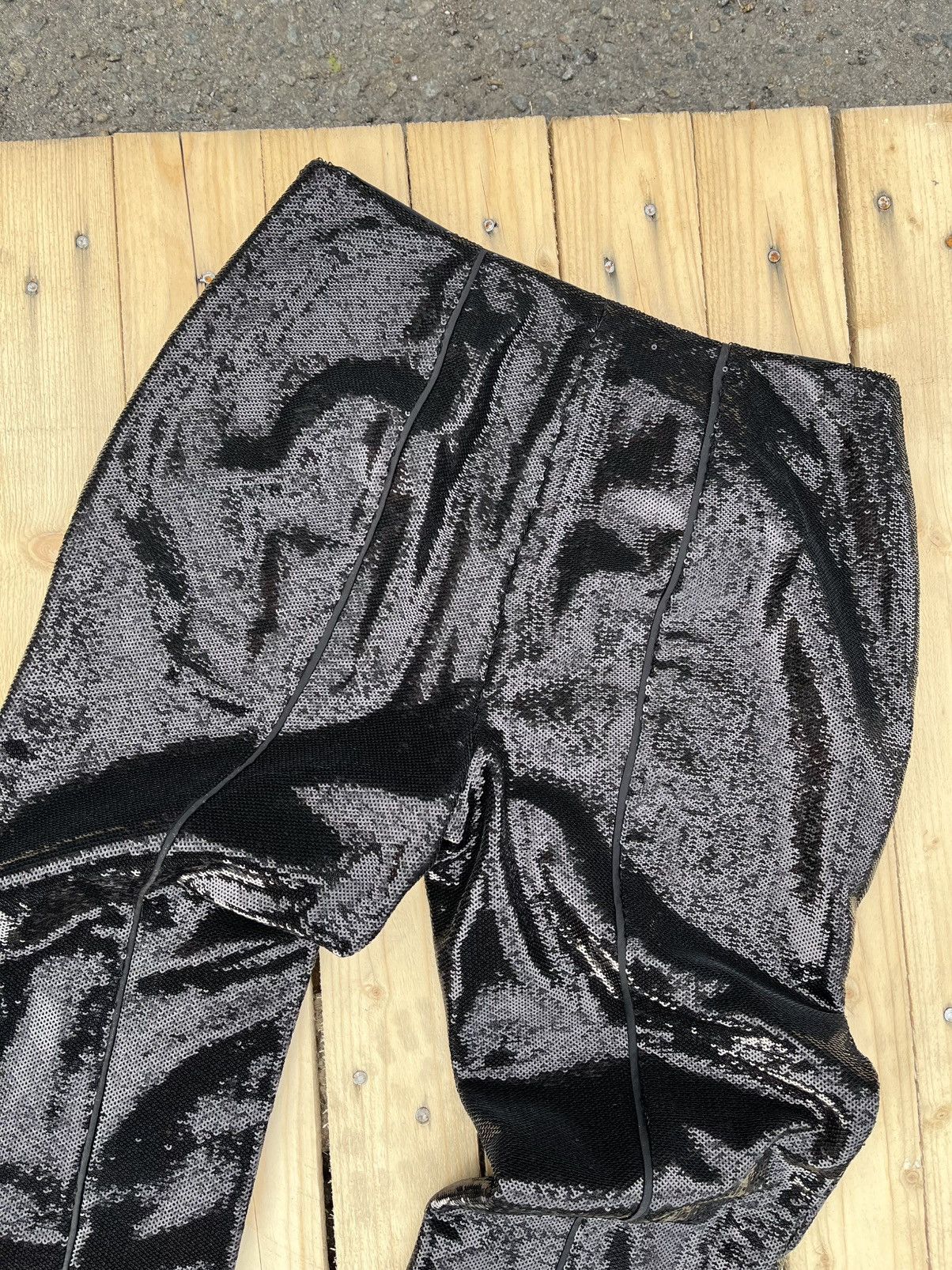 Diane von Furstenberg GOOD DIANE SEQUIN JOGGERS Size 25" / US 0 / IT 36 - 4 Thumbnail